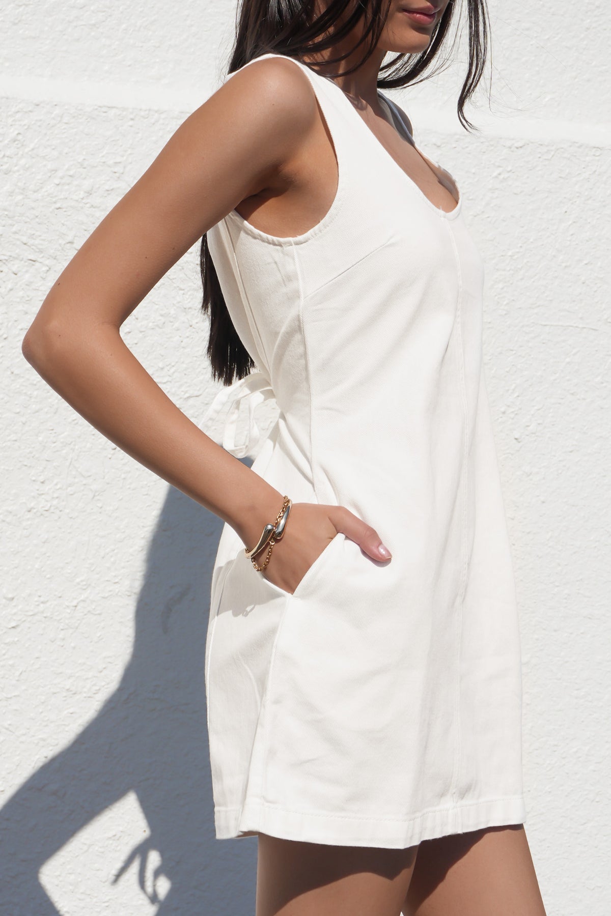 Gemma Mini Dress White
