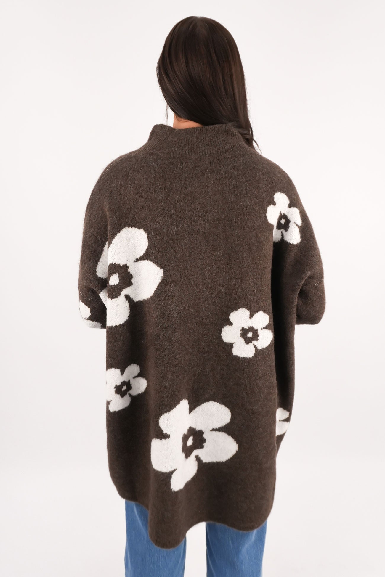 Gia Knit Jumper Brown