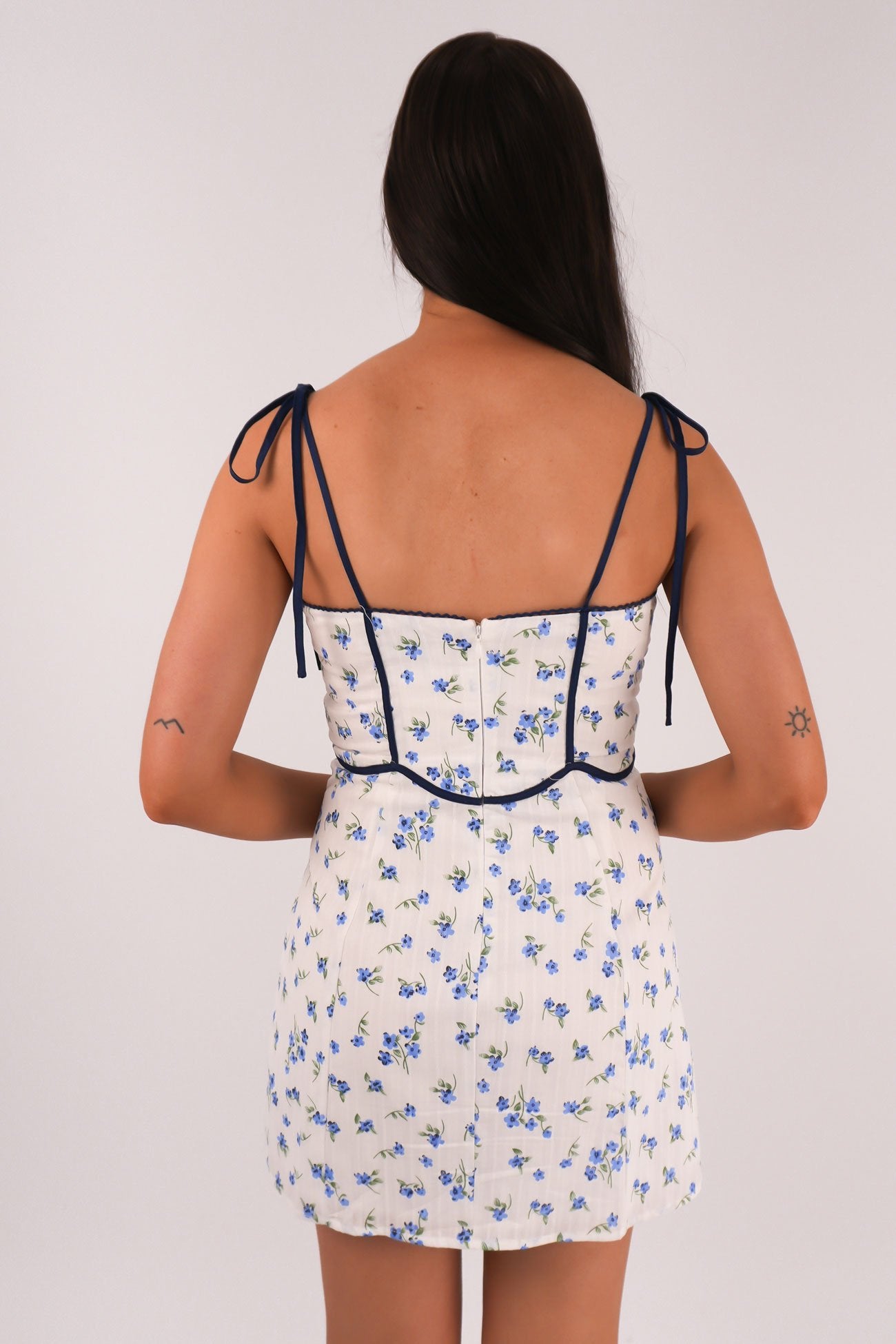 Giovanna Mini Dress Blue