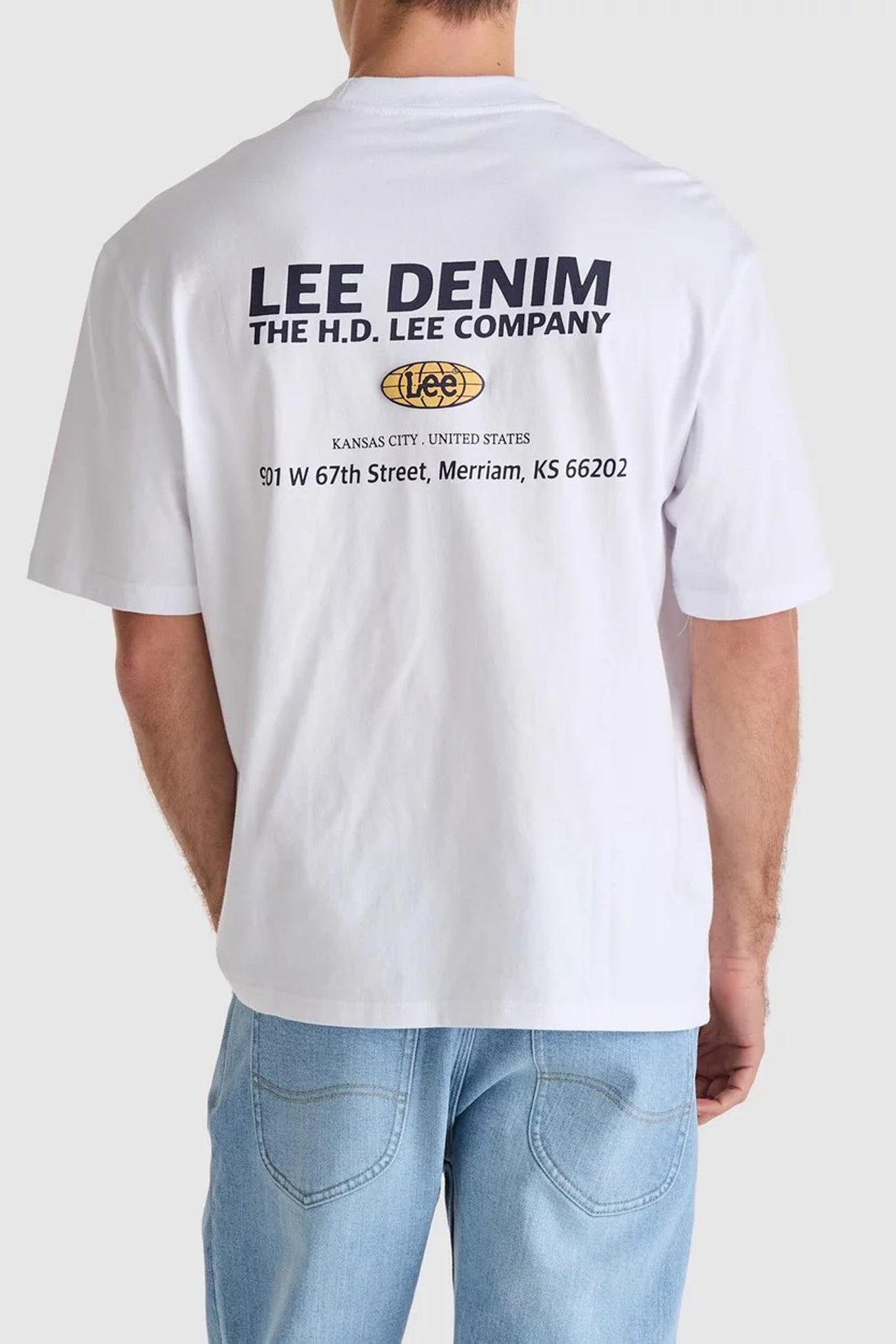 Global Corp Baggy Tee White