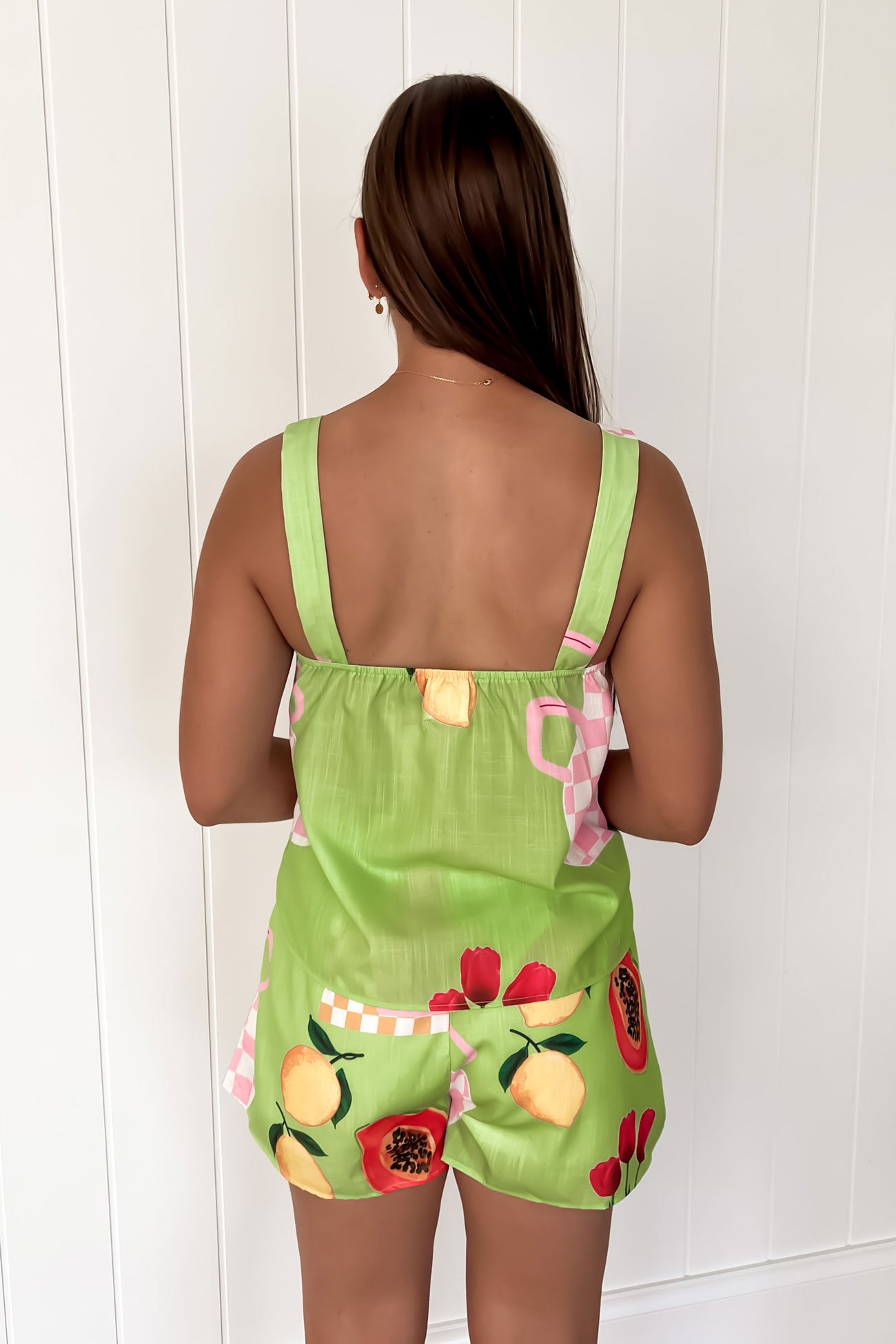 Hadleigh Set Green Lemon Papaya