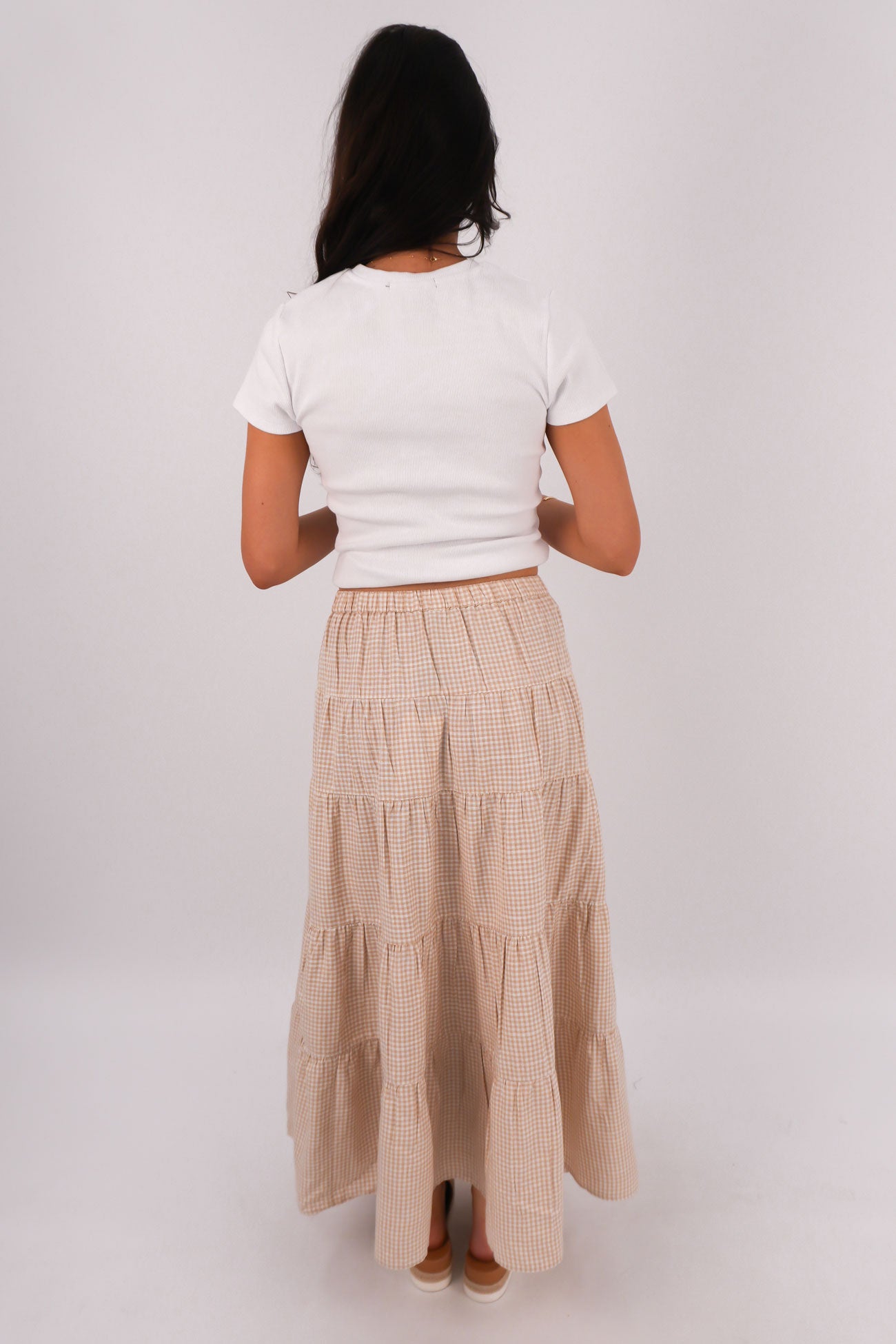 Hampton Maxi Skirt Oat
