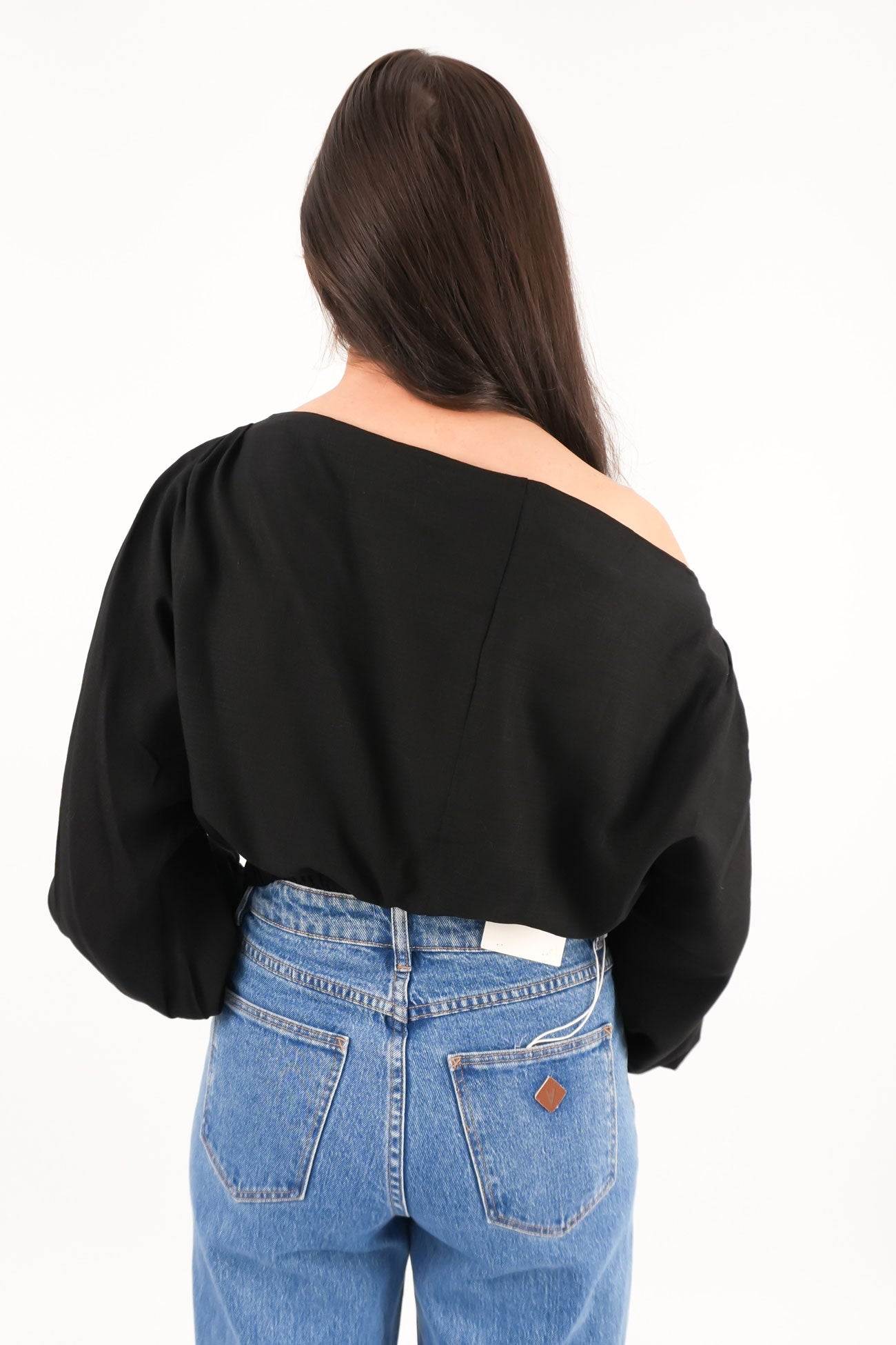 Harla Long Sleeve Top Black