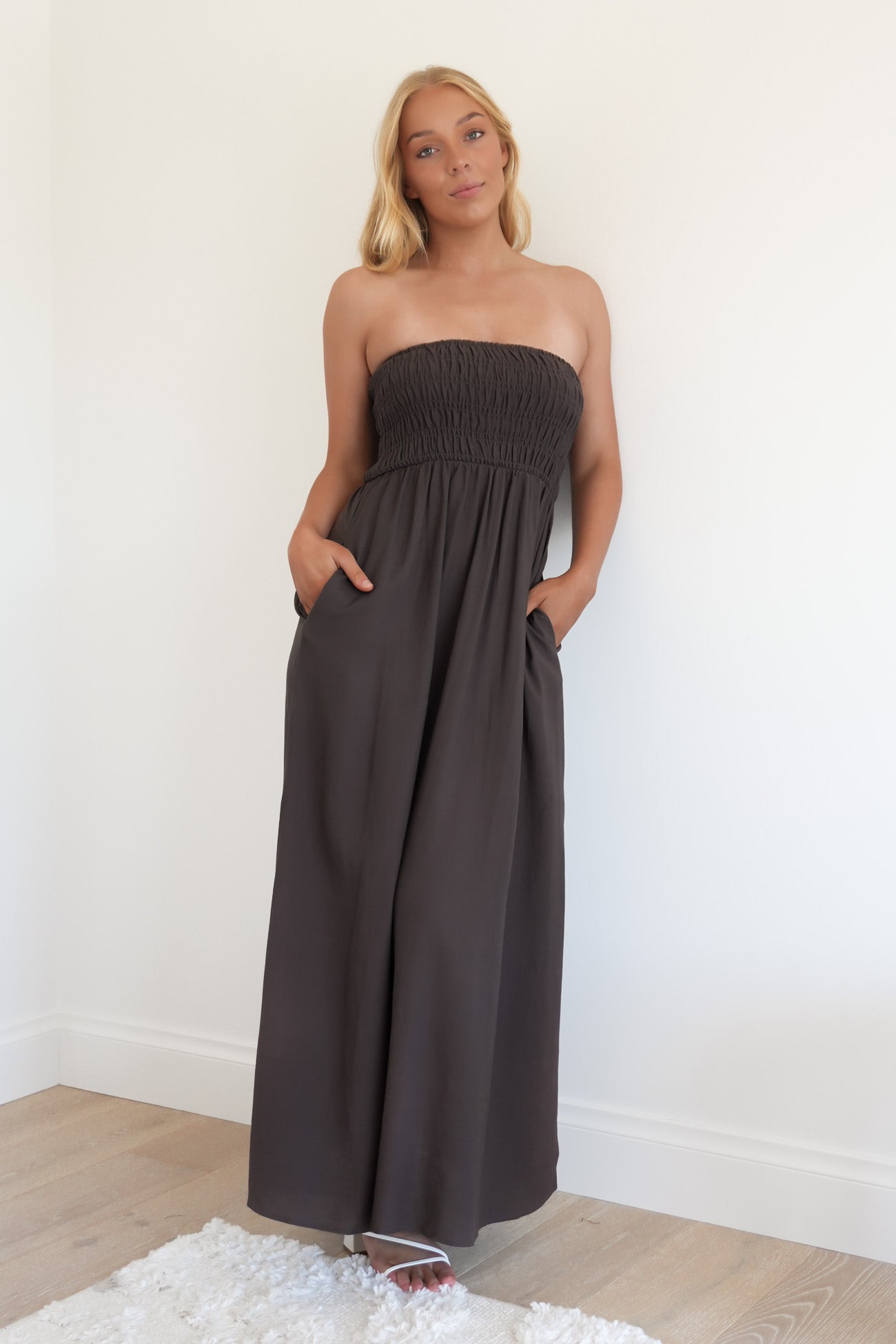 Havanna Maxi Dress Brown