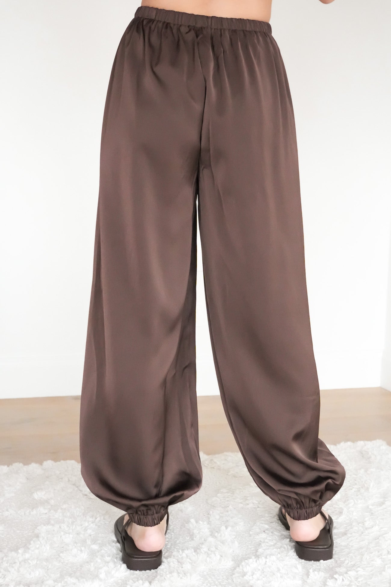 Haylie Balloon Pant Chocolate