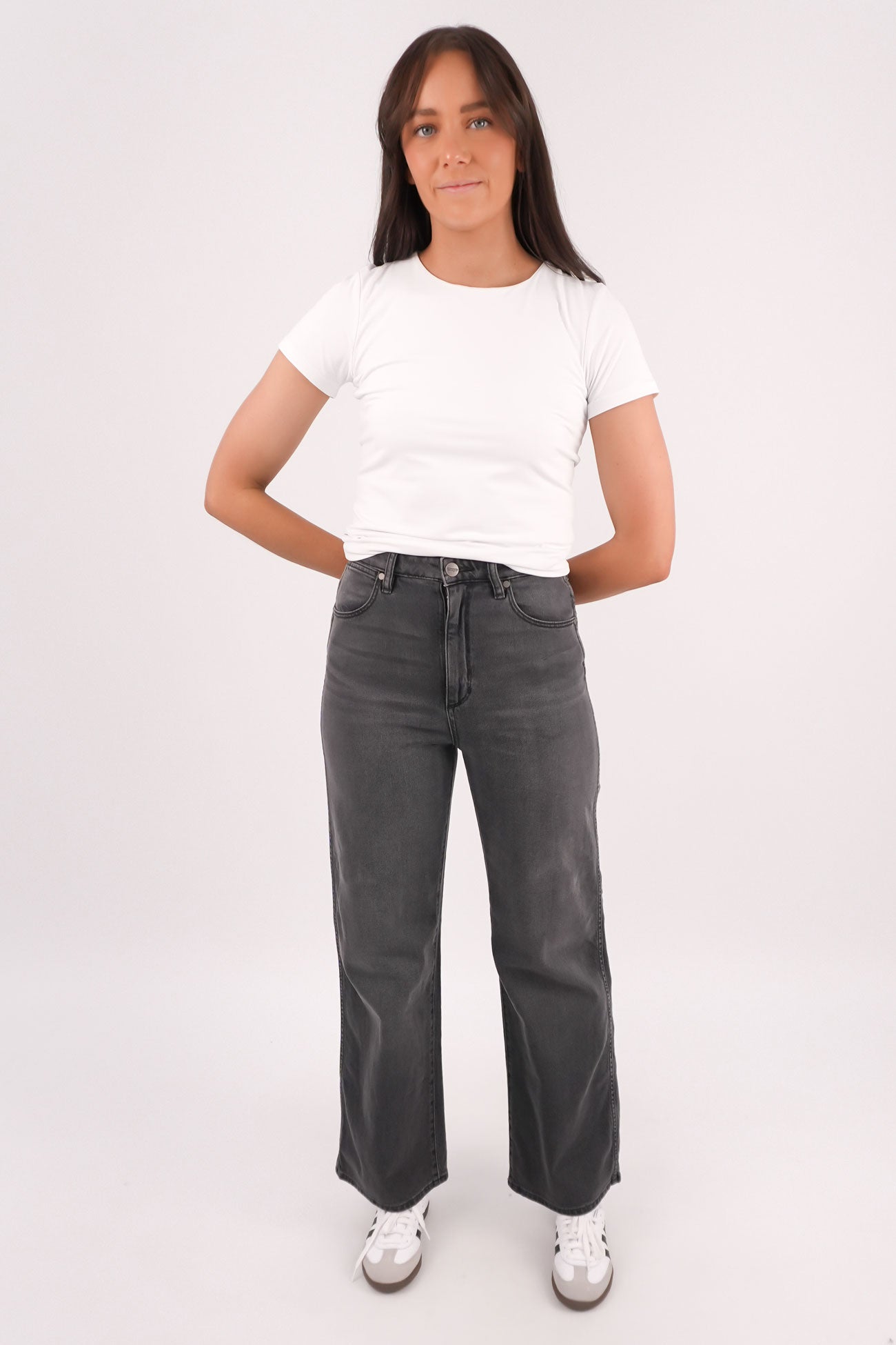 Hi Bells Jean Highway Black Petite