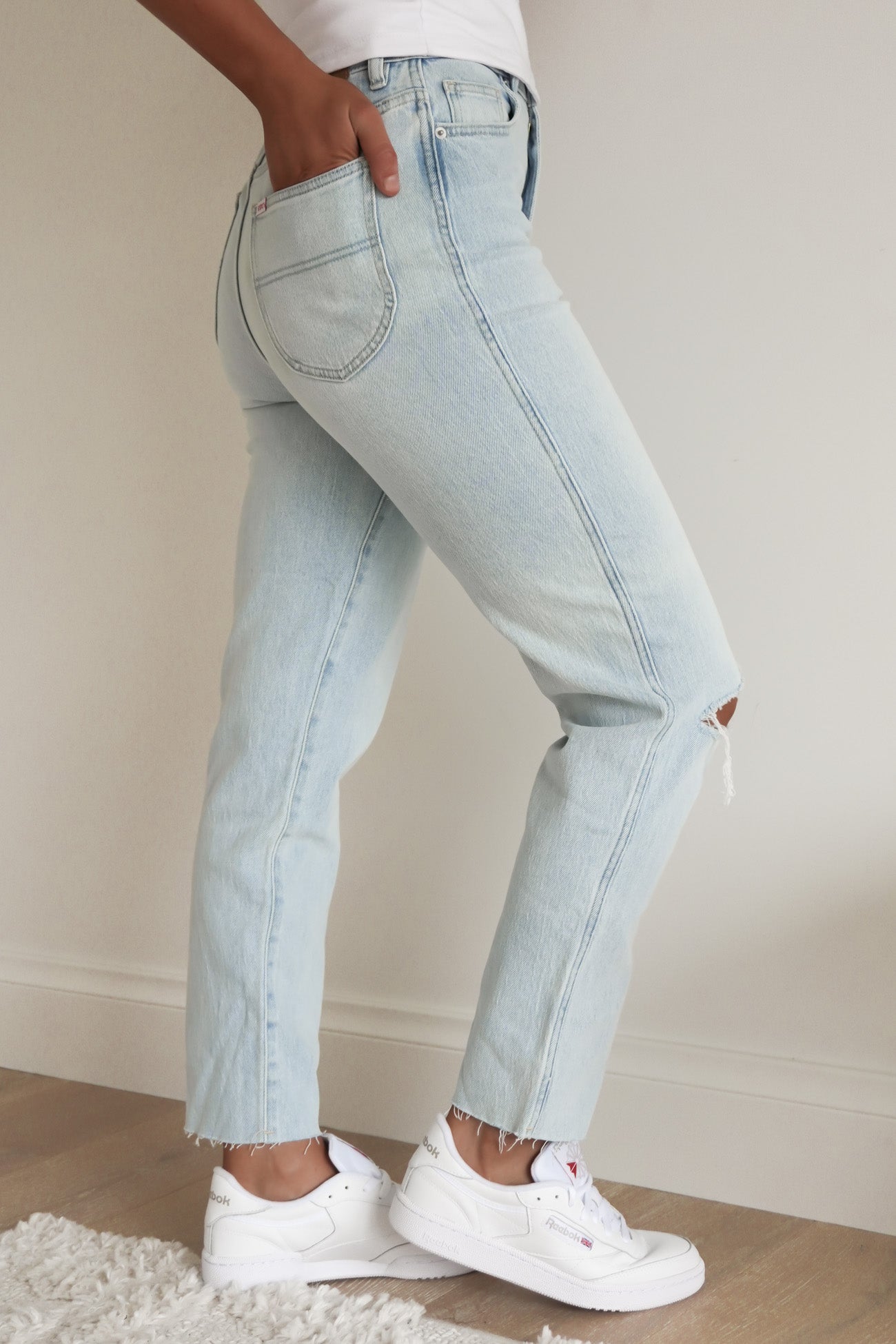 Hi Mom Jean Sun Fade Destroy