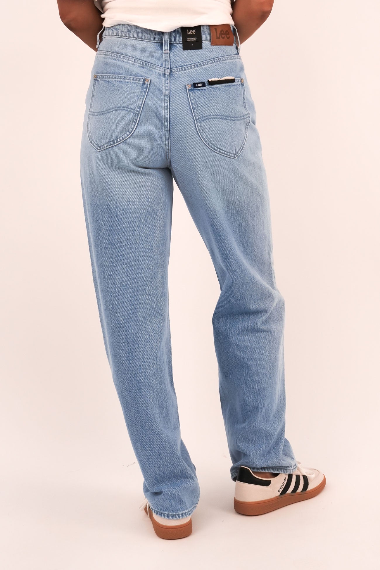 High Baggy Jean Horizon Blue Petite