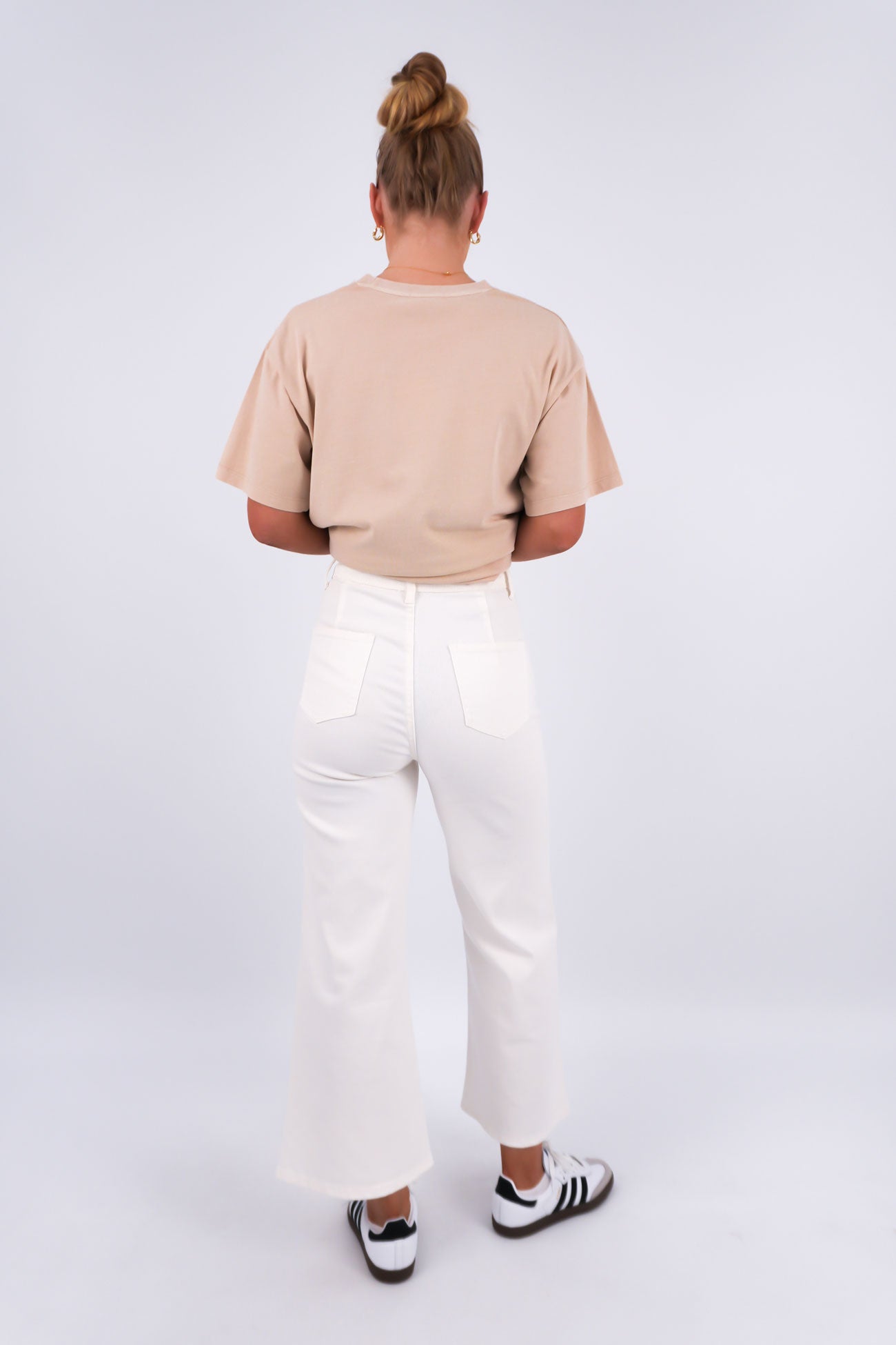 Hilary Pant White