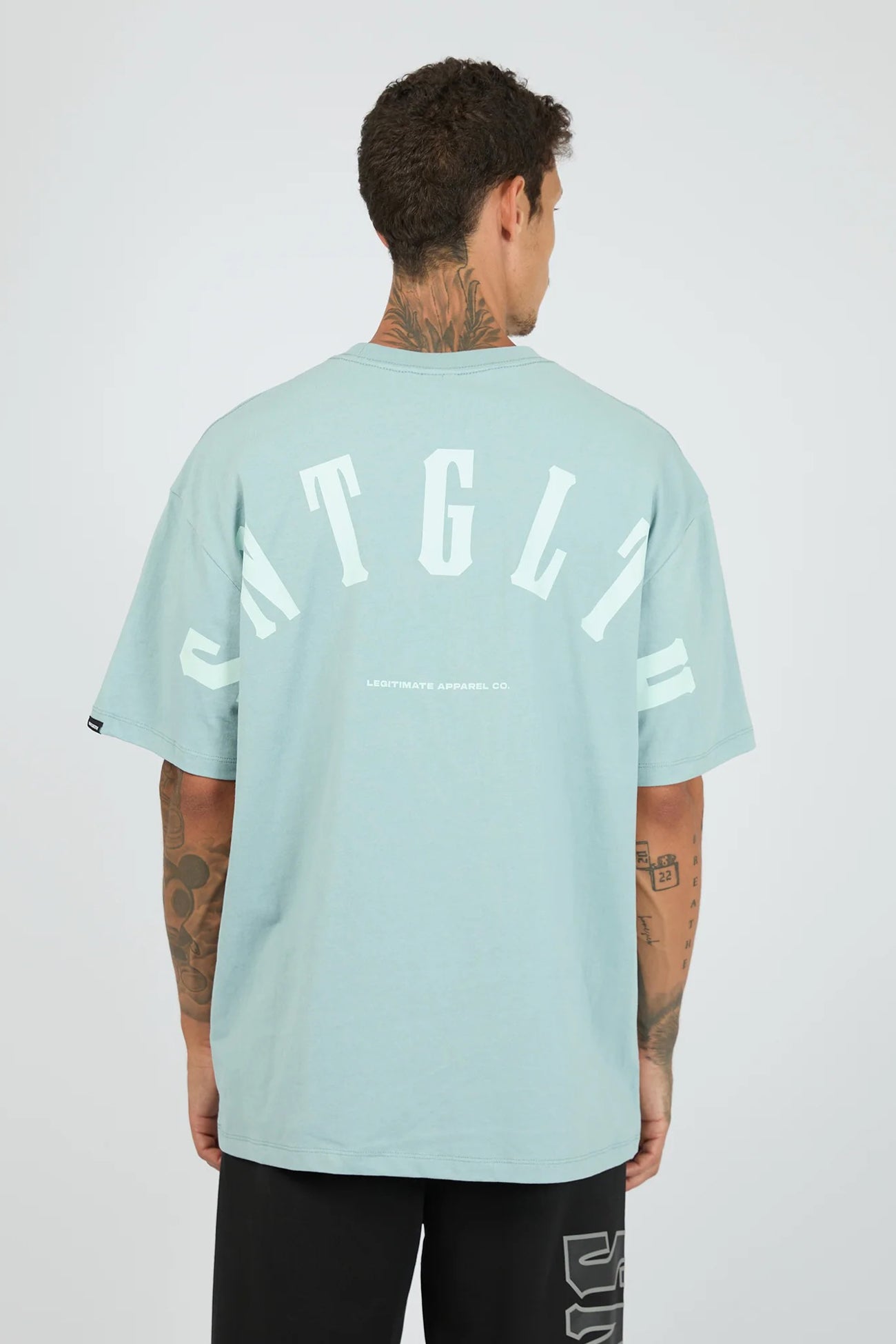 Hurricane Tee Sky Blue