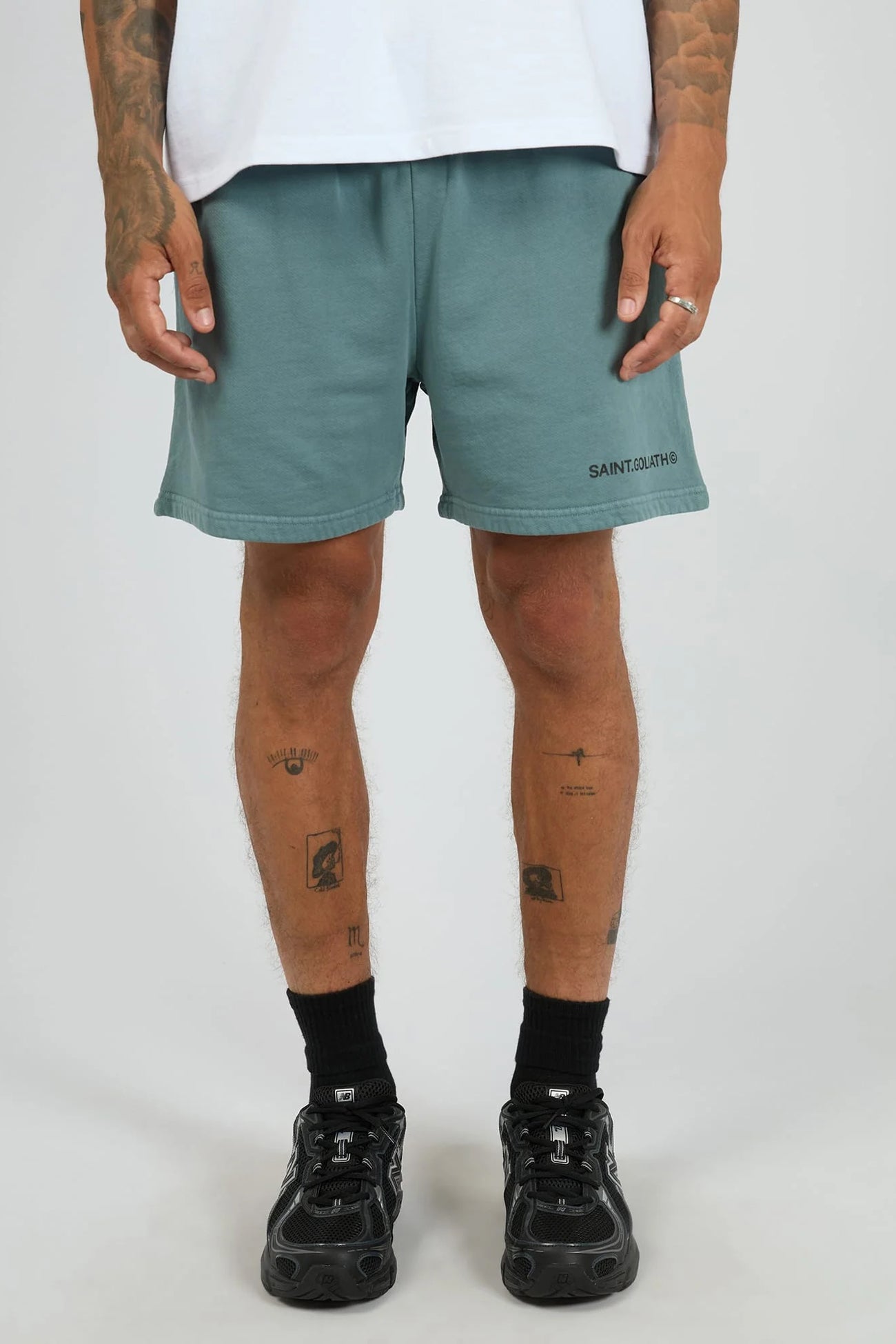 ID Fleece Short Ocean Green