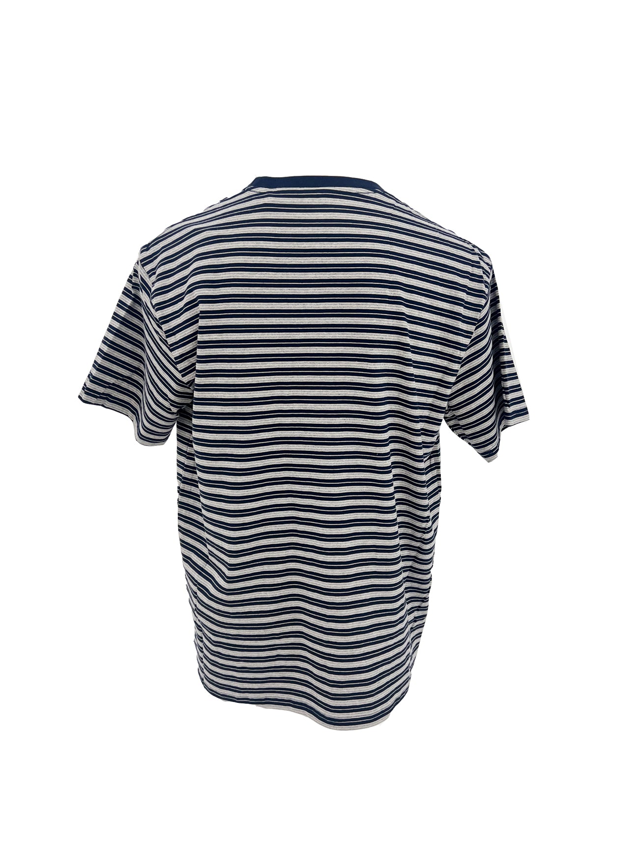 Staple Stripe Tee Navy