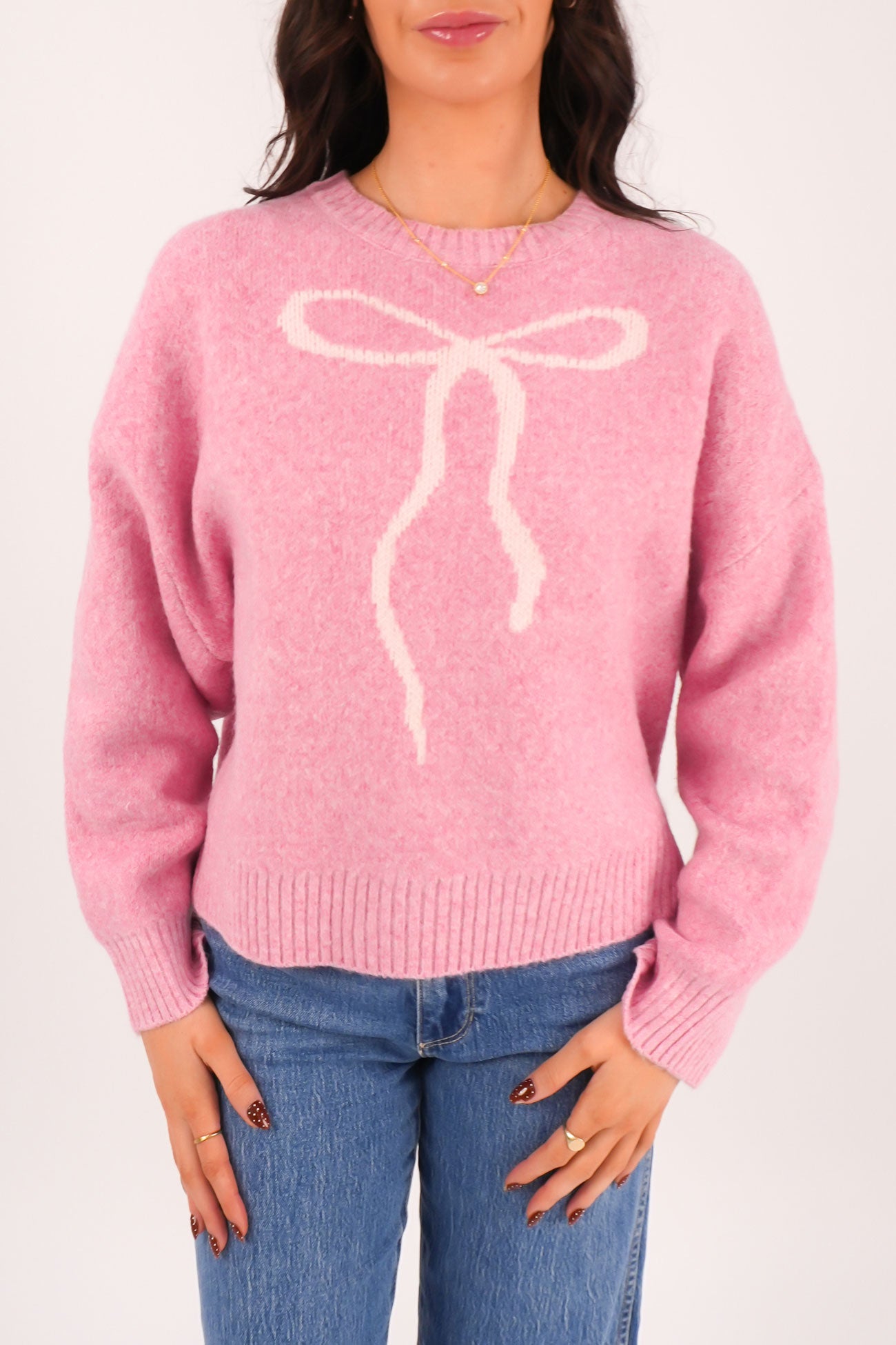 Ingrid Knit Jumper Pink