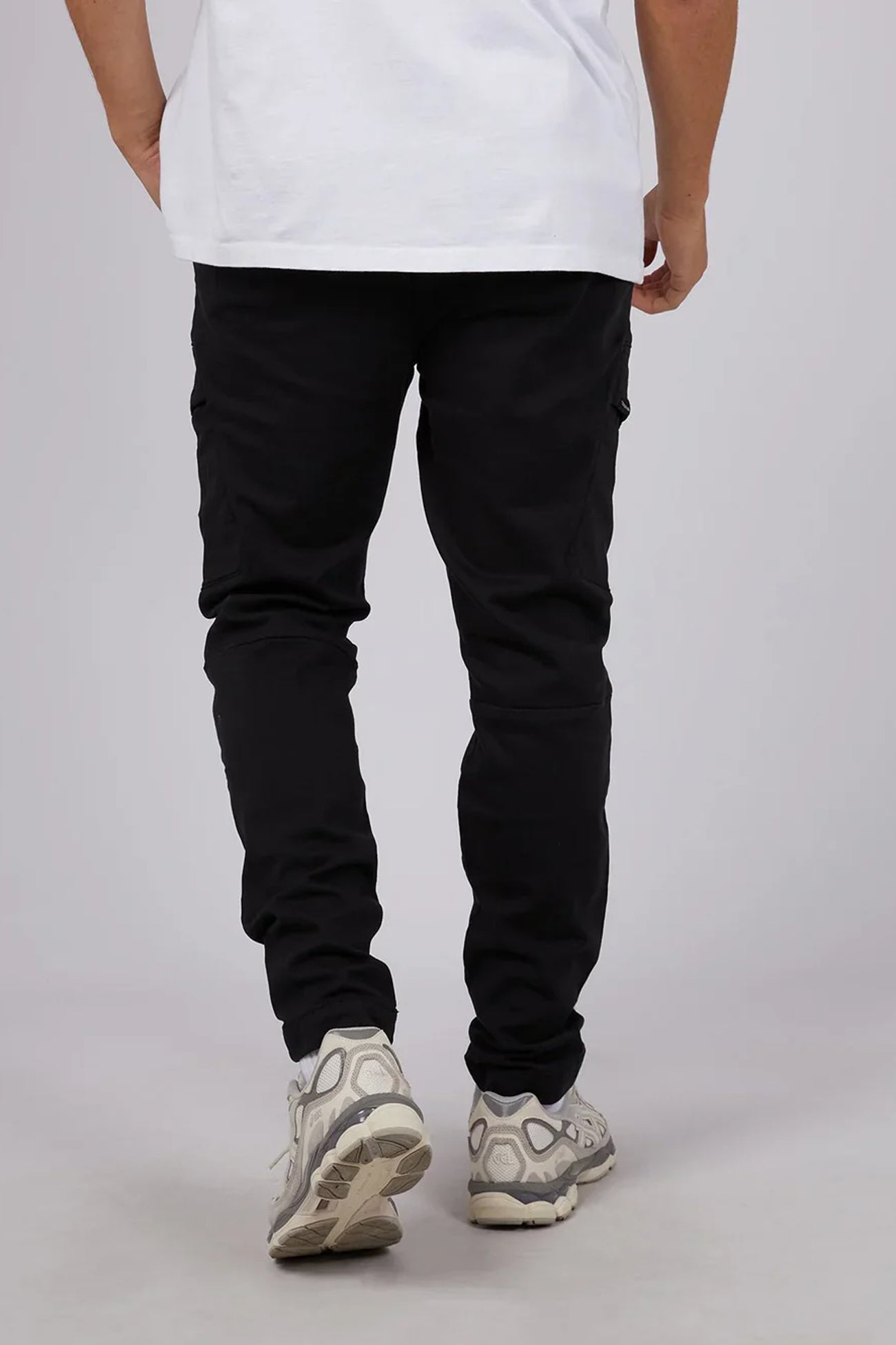 Inset Cargo Pant Black