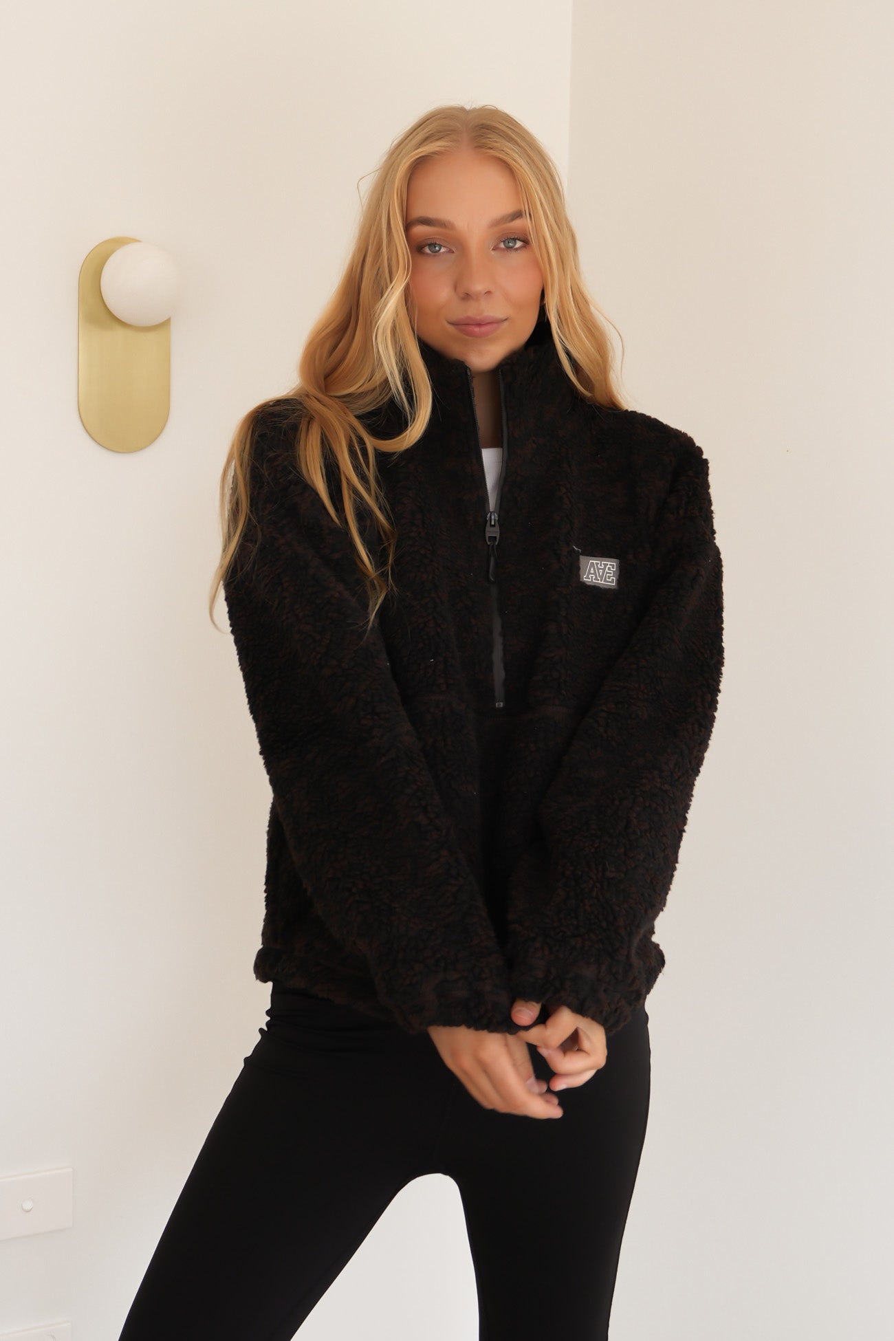 Into The Wild Fleece 1/4 Zip Print