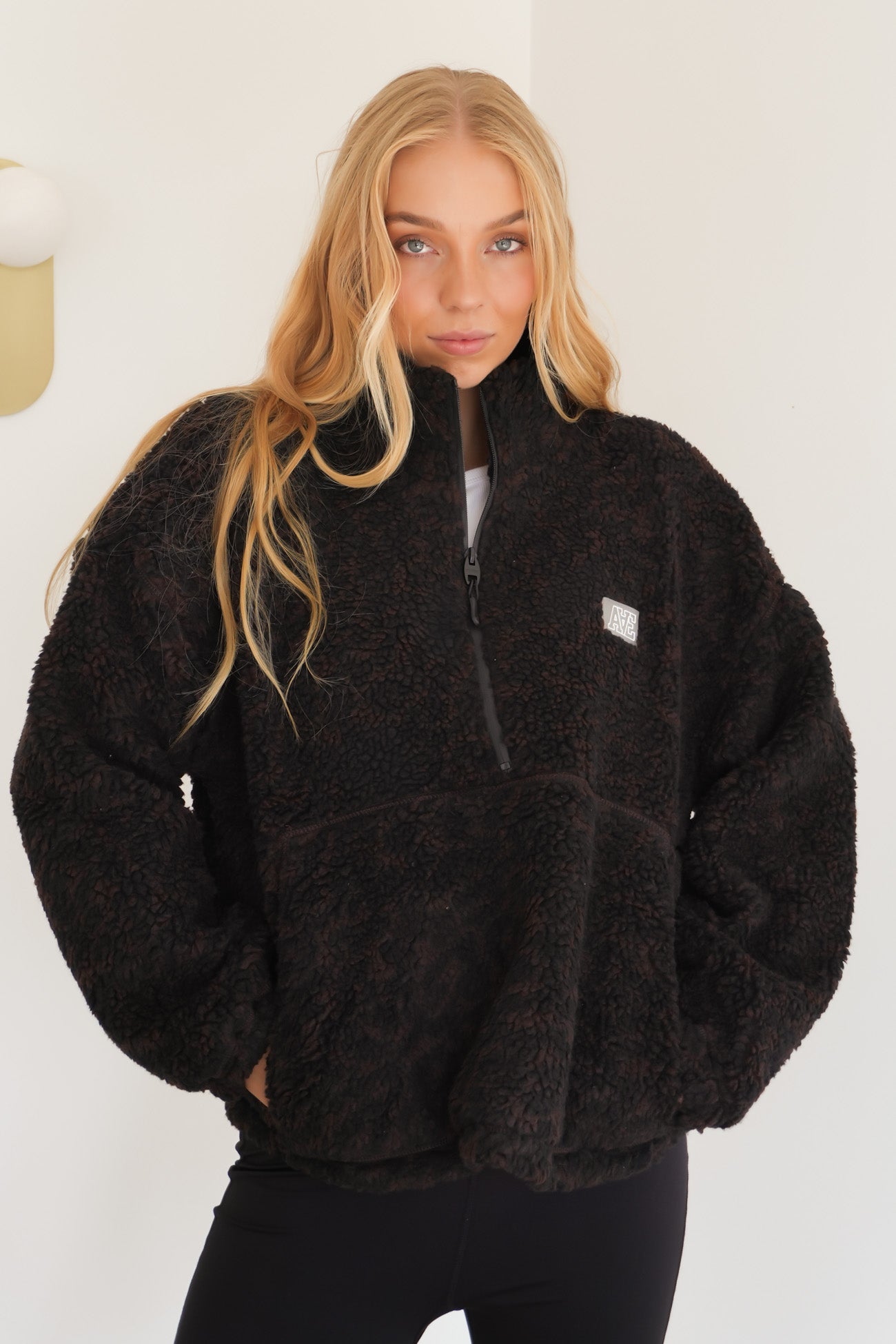 Into The Wild Fleece 1/4 Zip Print