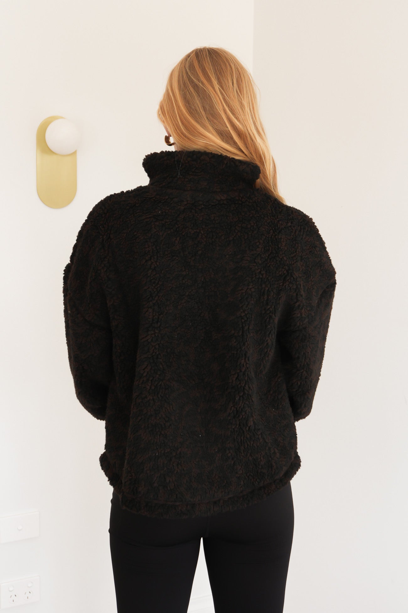 Into The Wild Fleece 1/4 Zip Print