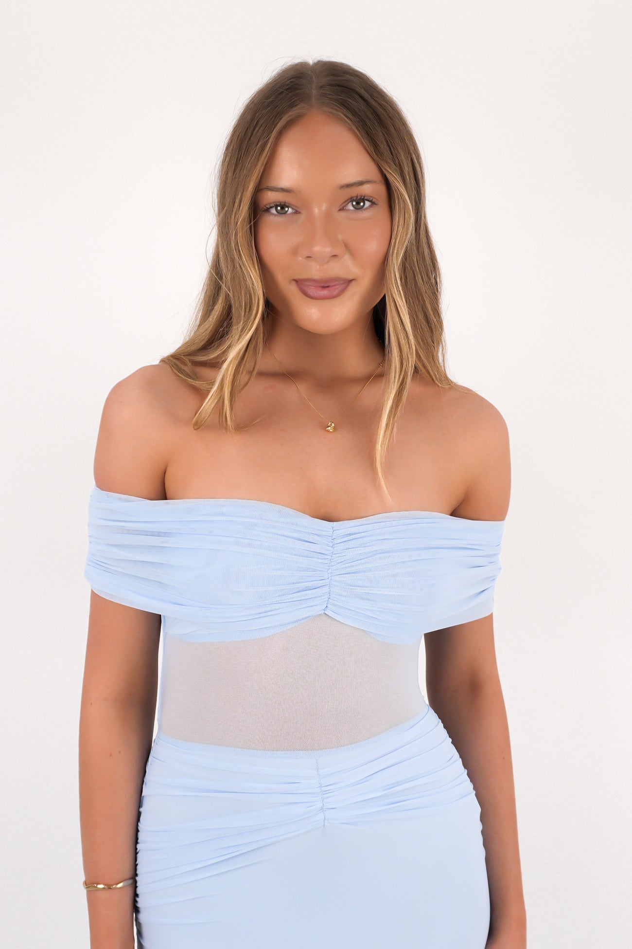 Issey Maxi Dress Blue