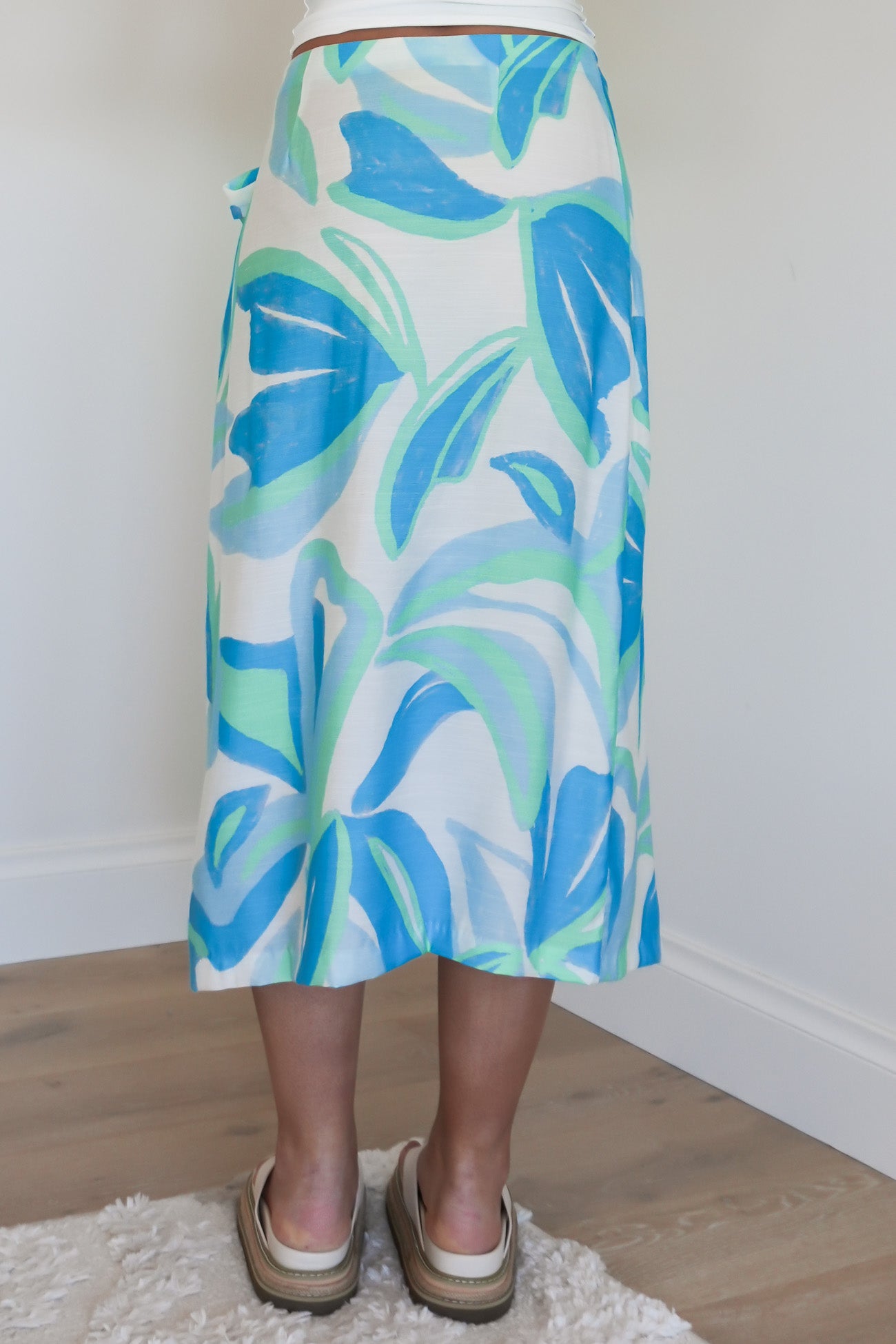 Ives Skirt Azure Blue