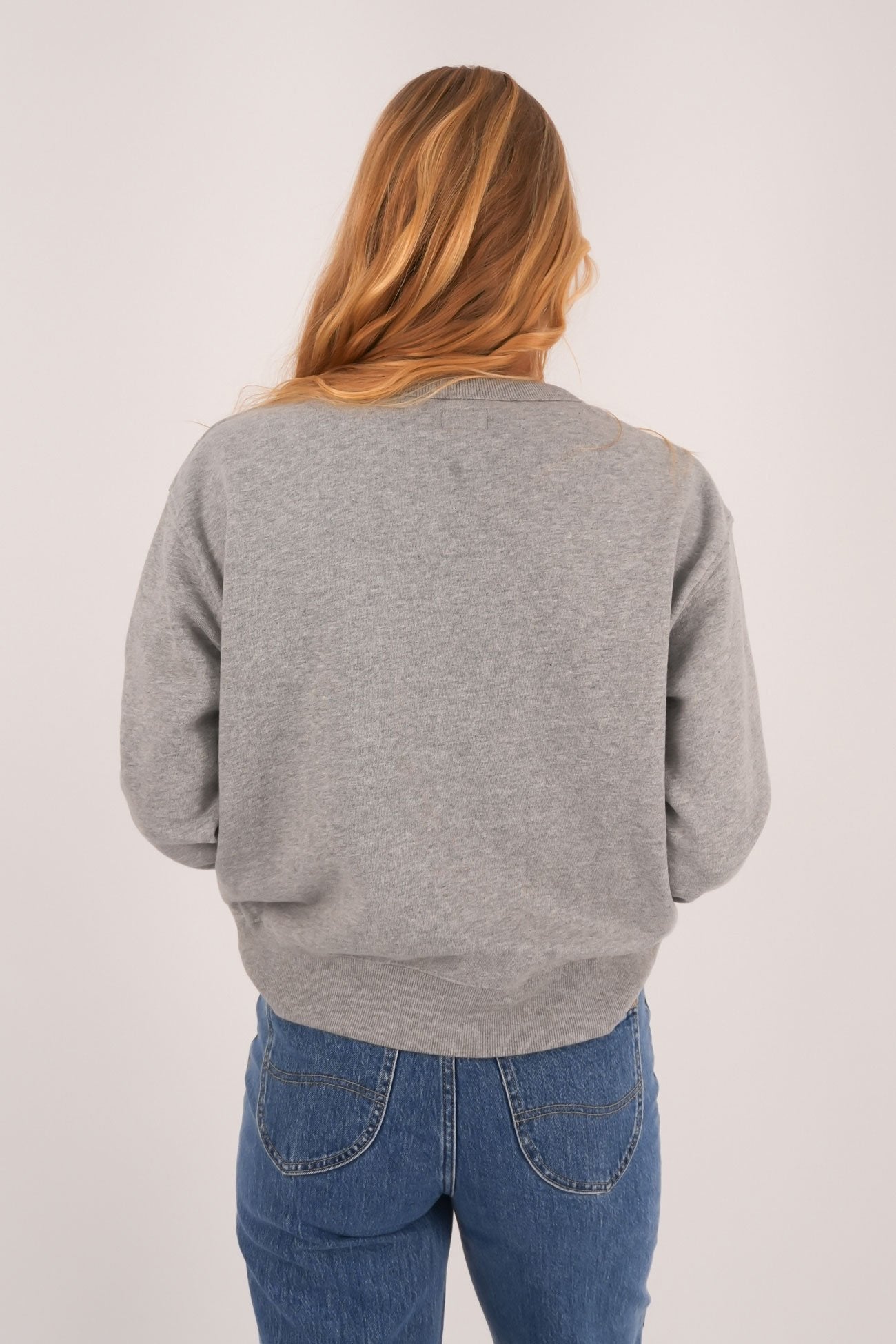 Ivy League Classic Crew Grey Marle