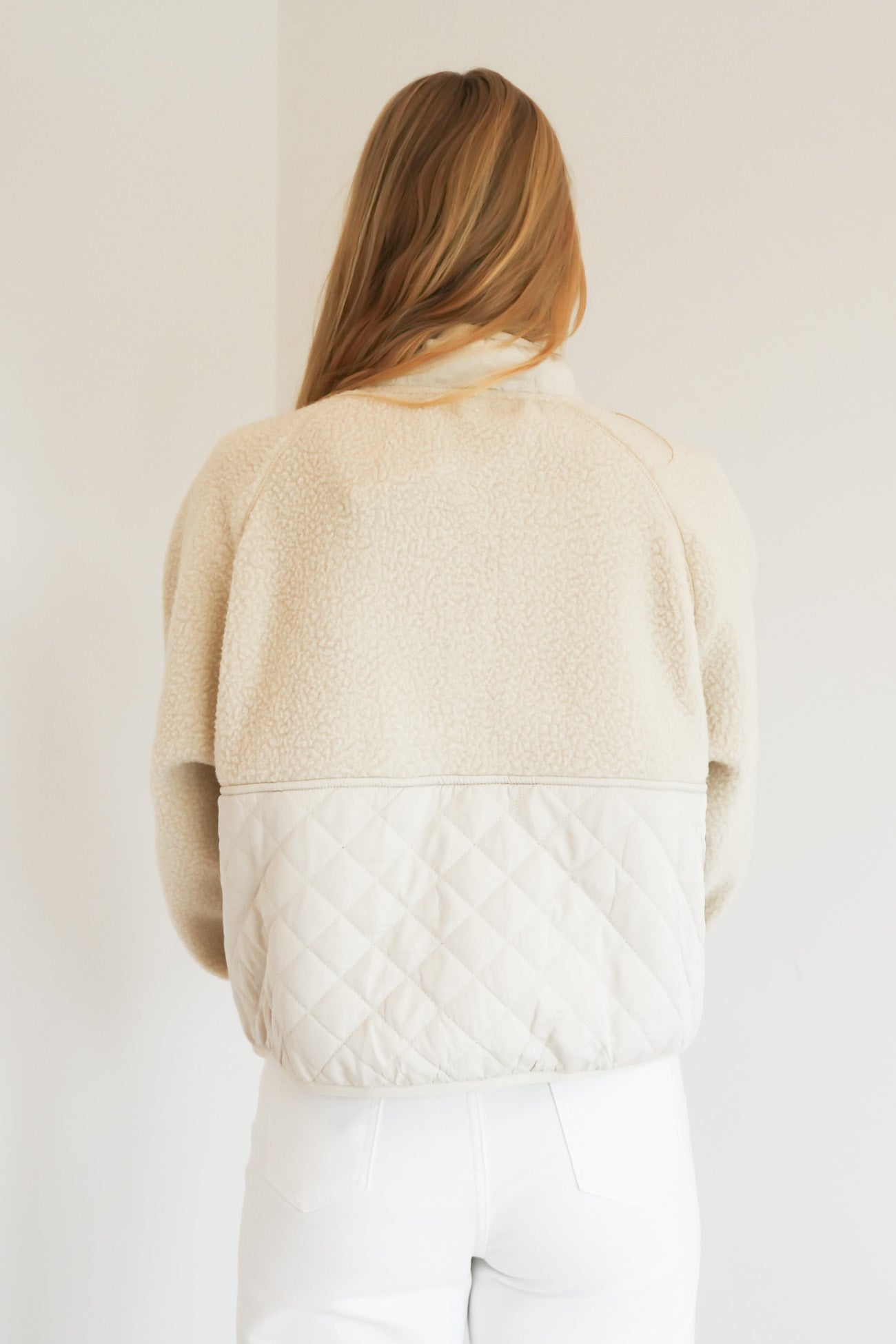 Izak Sherpa Jacket Nougat
