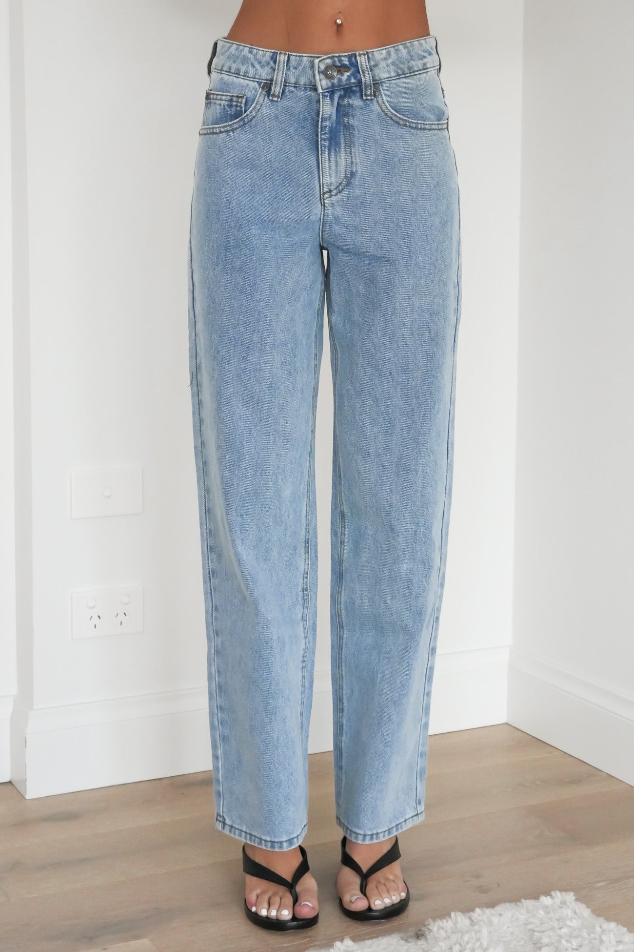 Jade Baggy Jean Light Blue