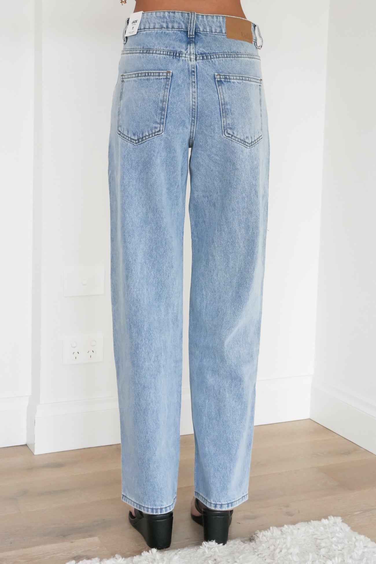 Jade Baggy Jean Light Blue