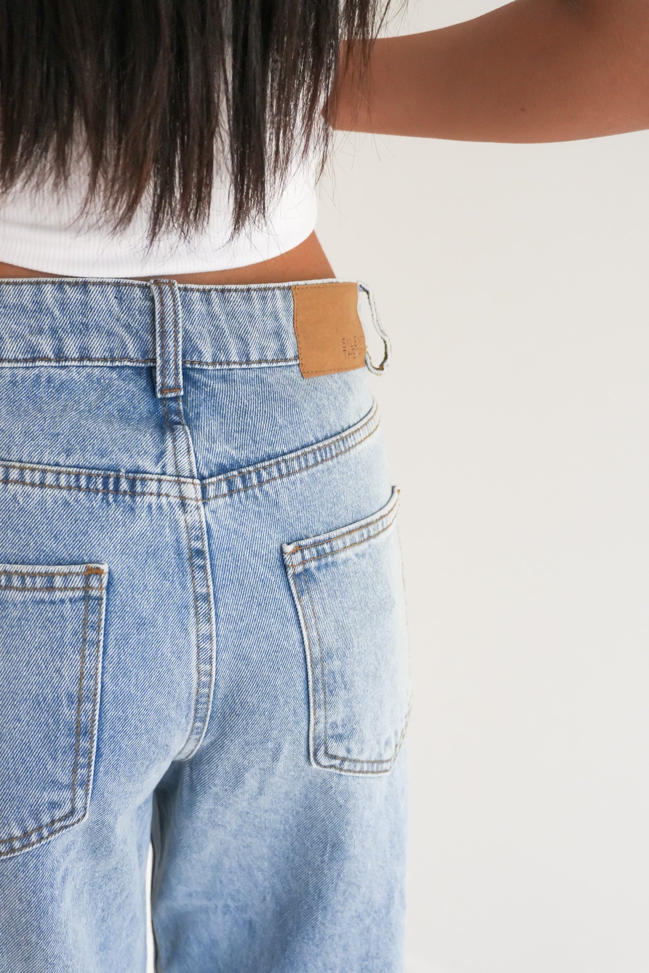 Jade Baggy Jean Light Blue