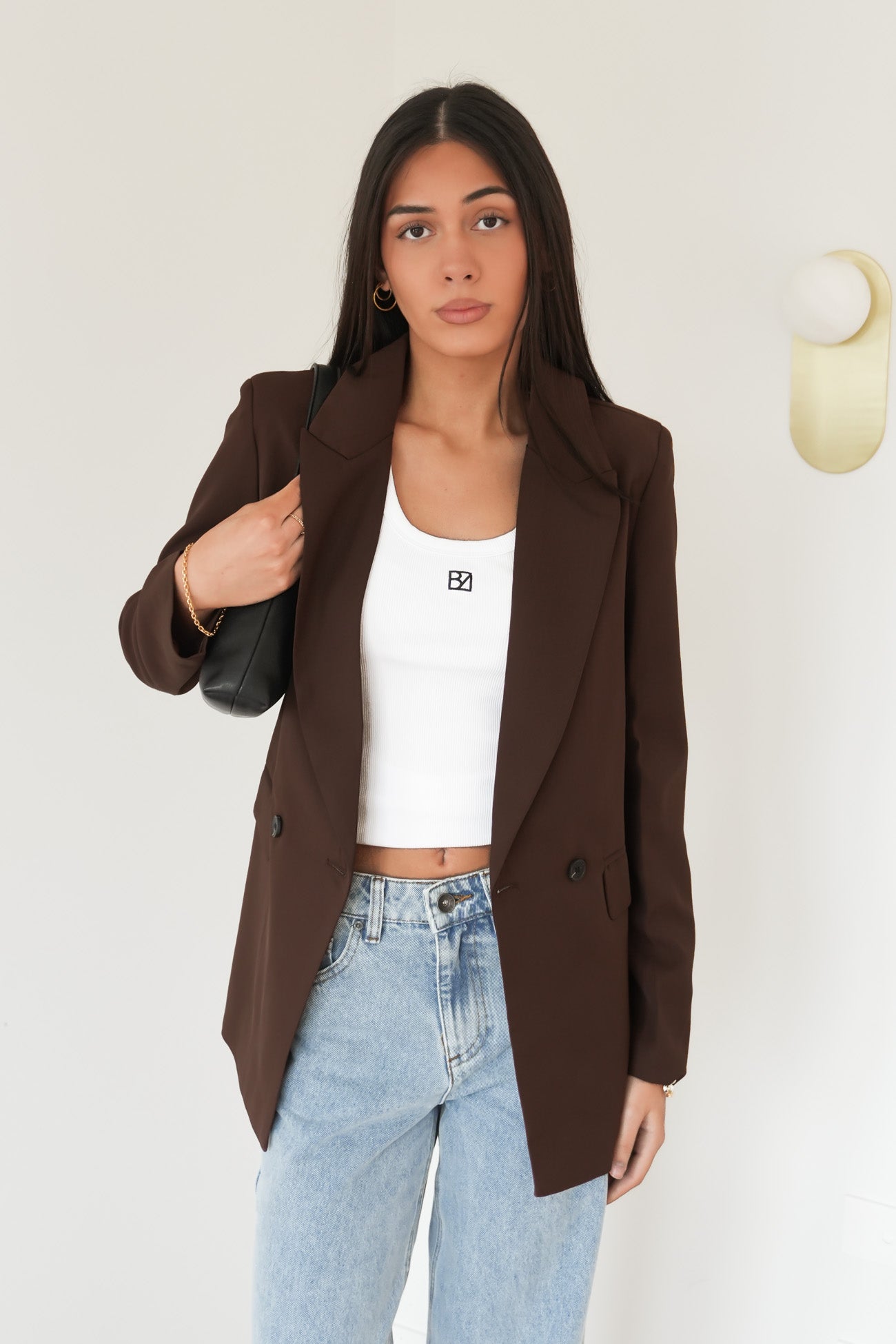 Jade Blazer Chocolate