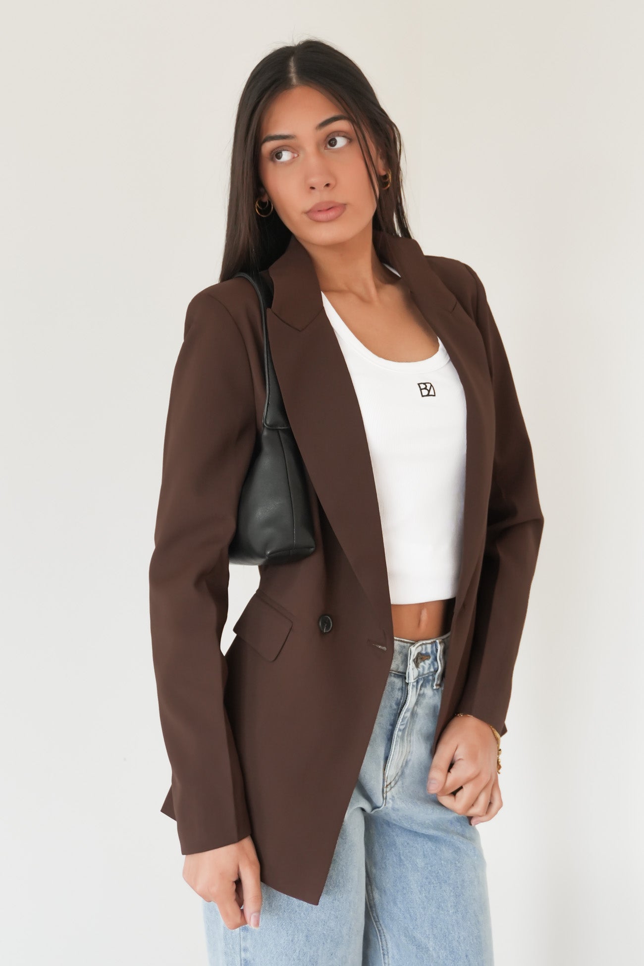 Jade Blazer Chocolate
