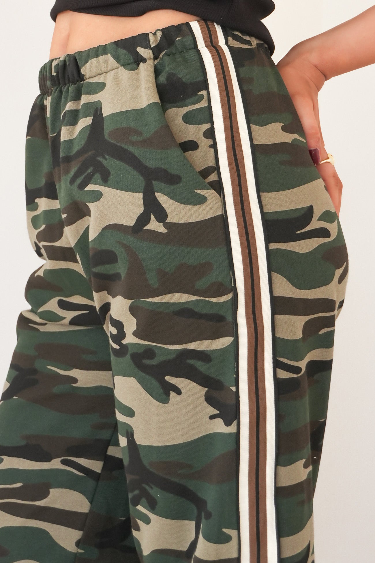 Jake Track Pant Camo Brown