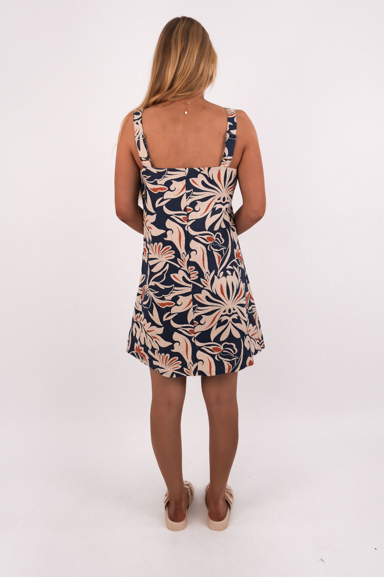 Jana Mini Shift Dress Wild Orchid