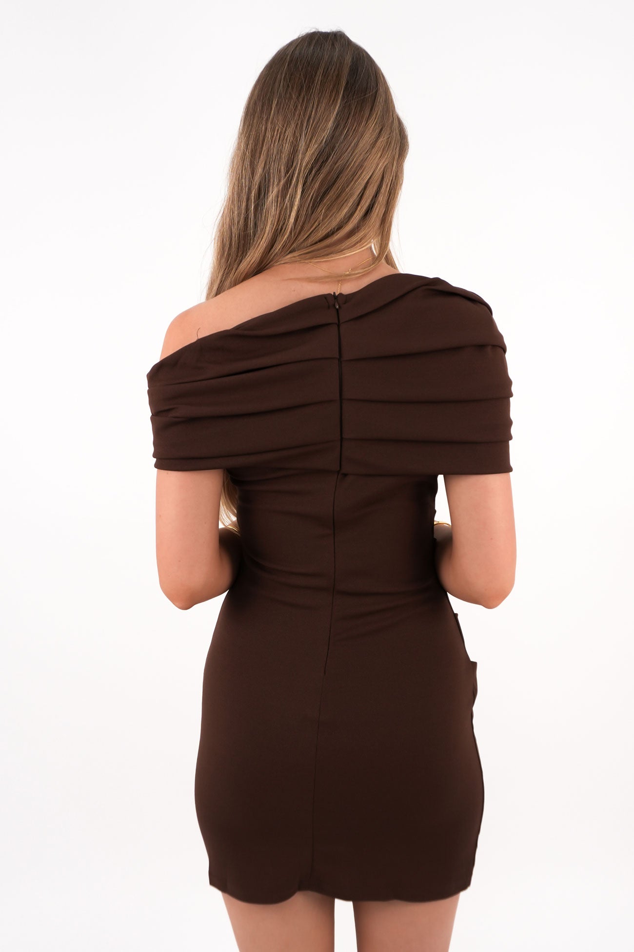 Jax Mini Dress Brown