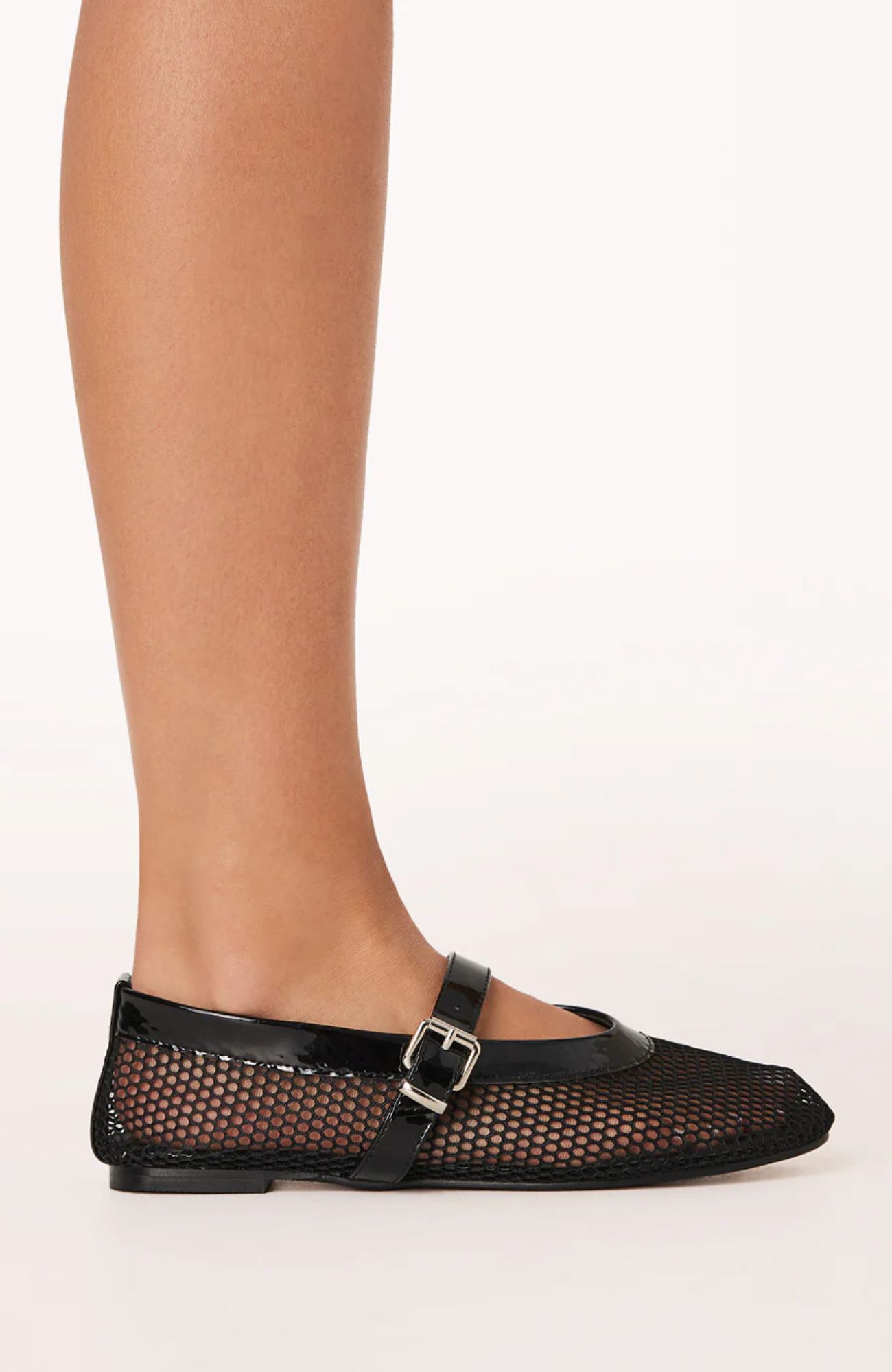 Jaylah Ballet Flats Black