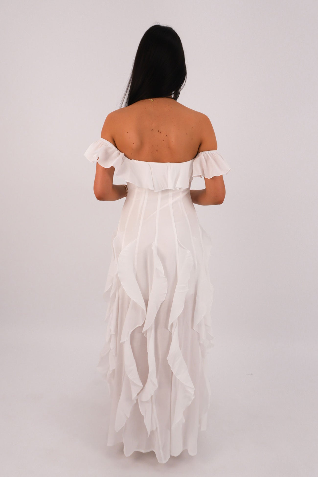 Jaylyn Maxi Dress White