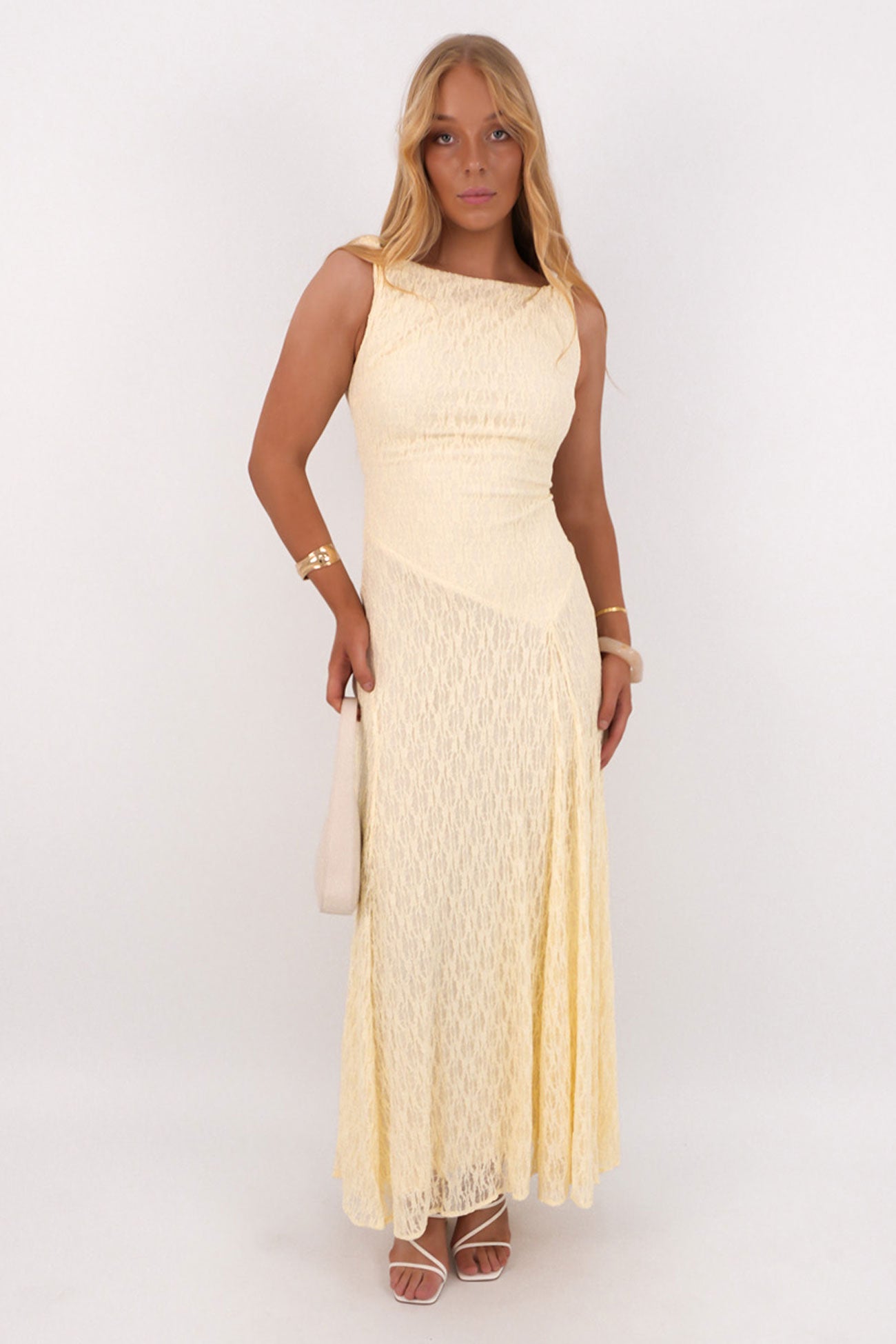 Jemima Maxi Dress Yellow