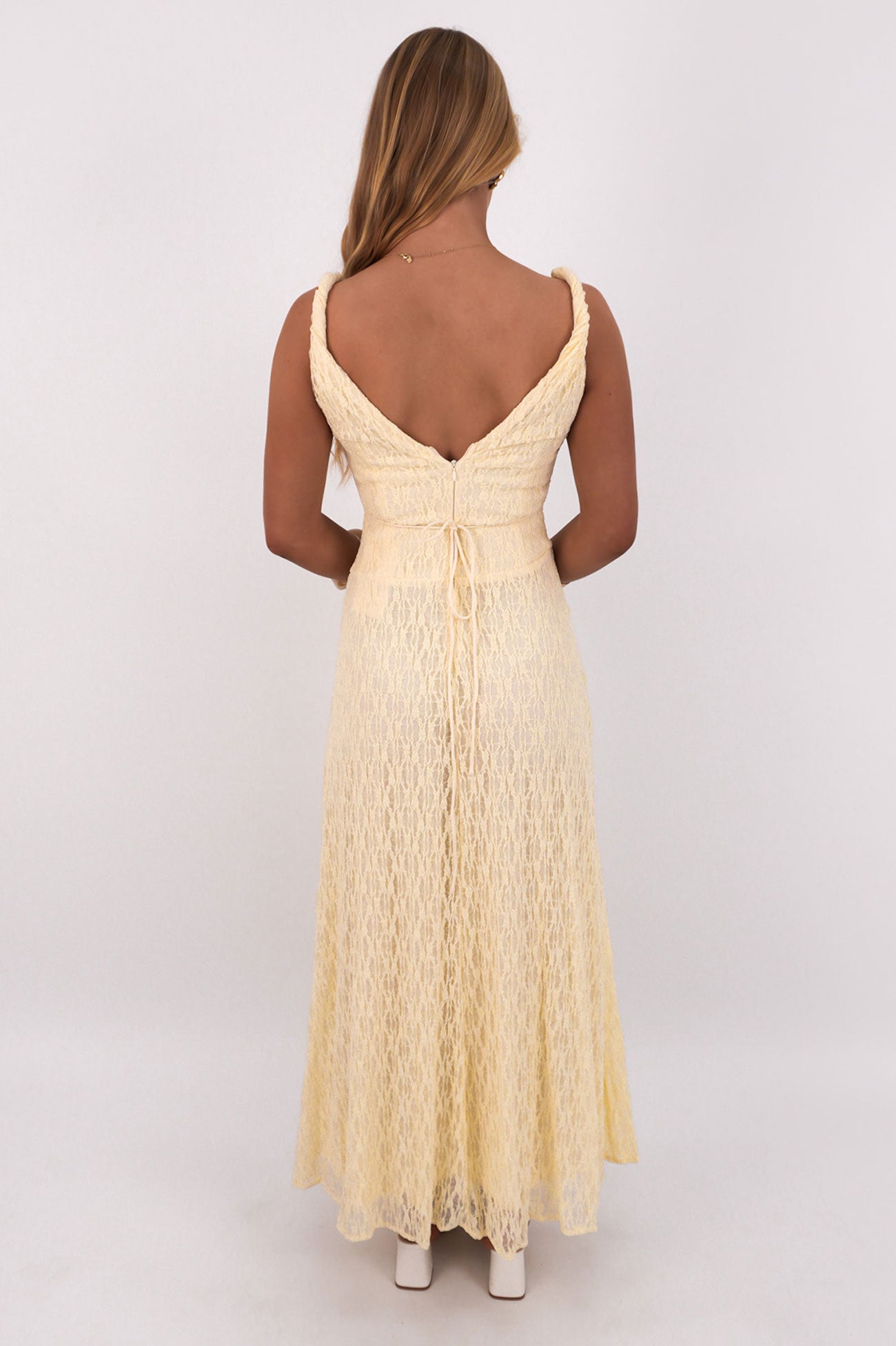 Jemima Maxi Dress Yellow