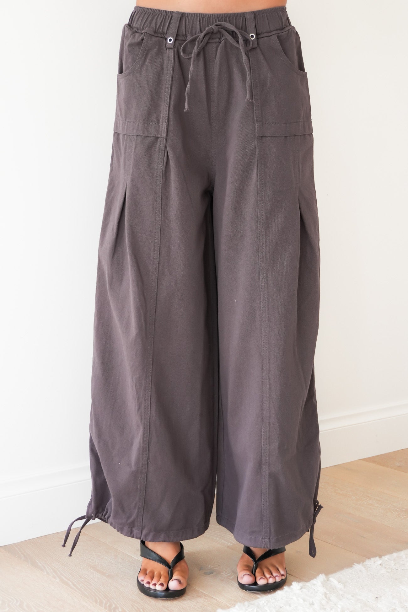 Jenni Cargo Pant Charcoal