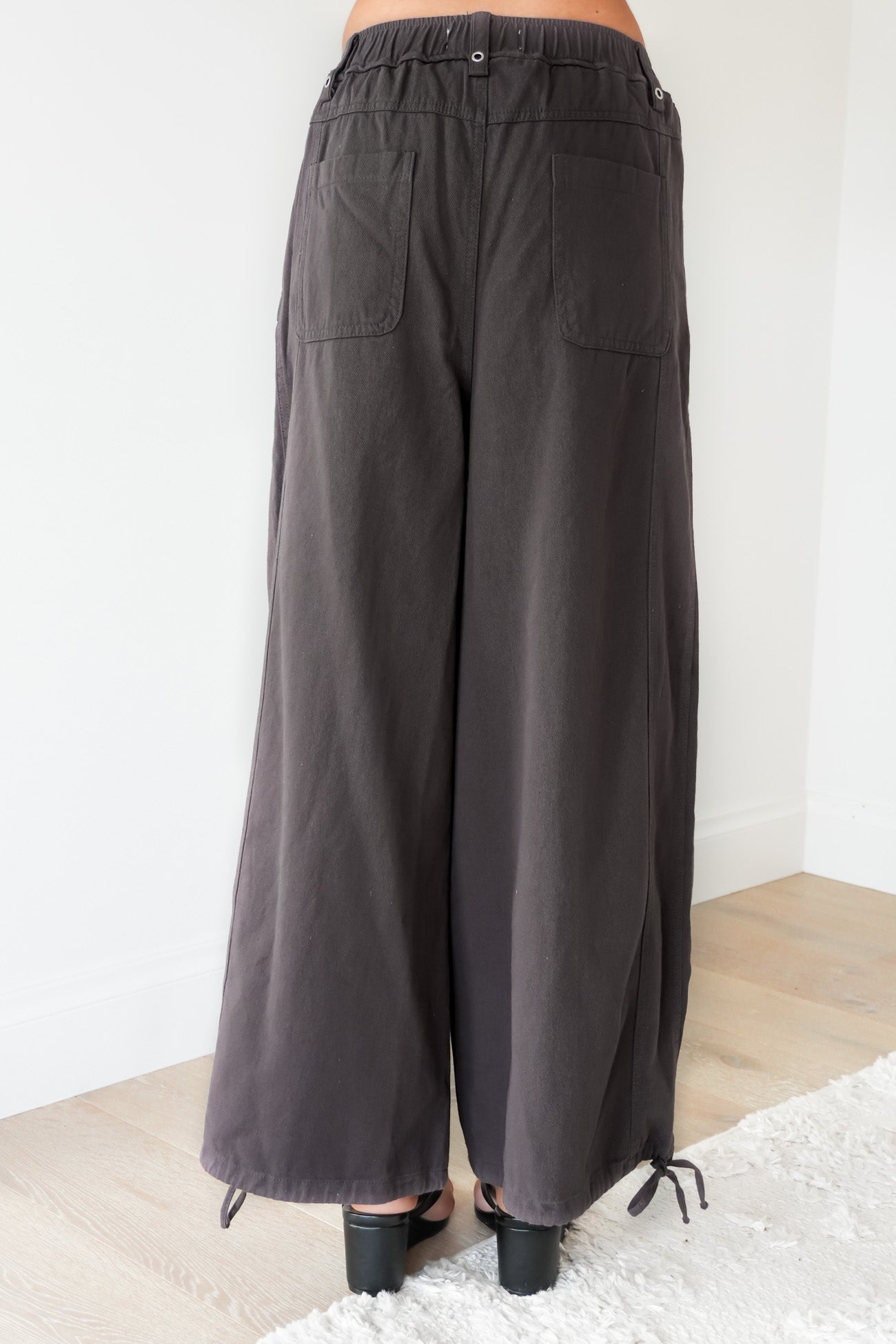 Jenni Cargo Pant Charcoal