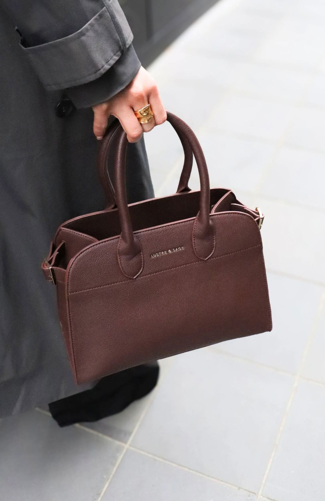 Jesse Tote Bag Brown