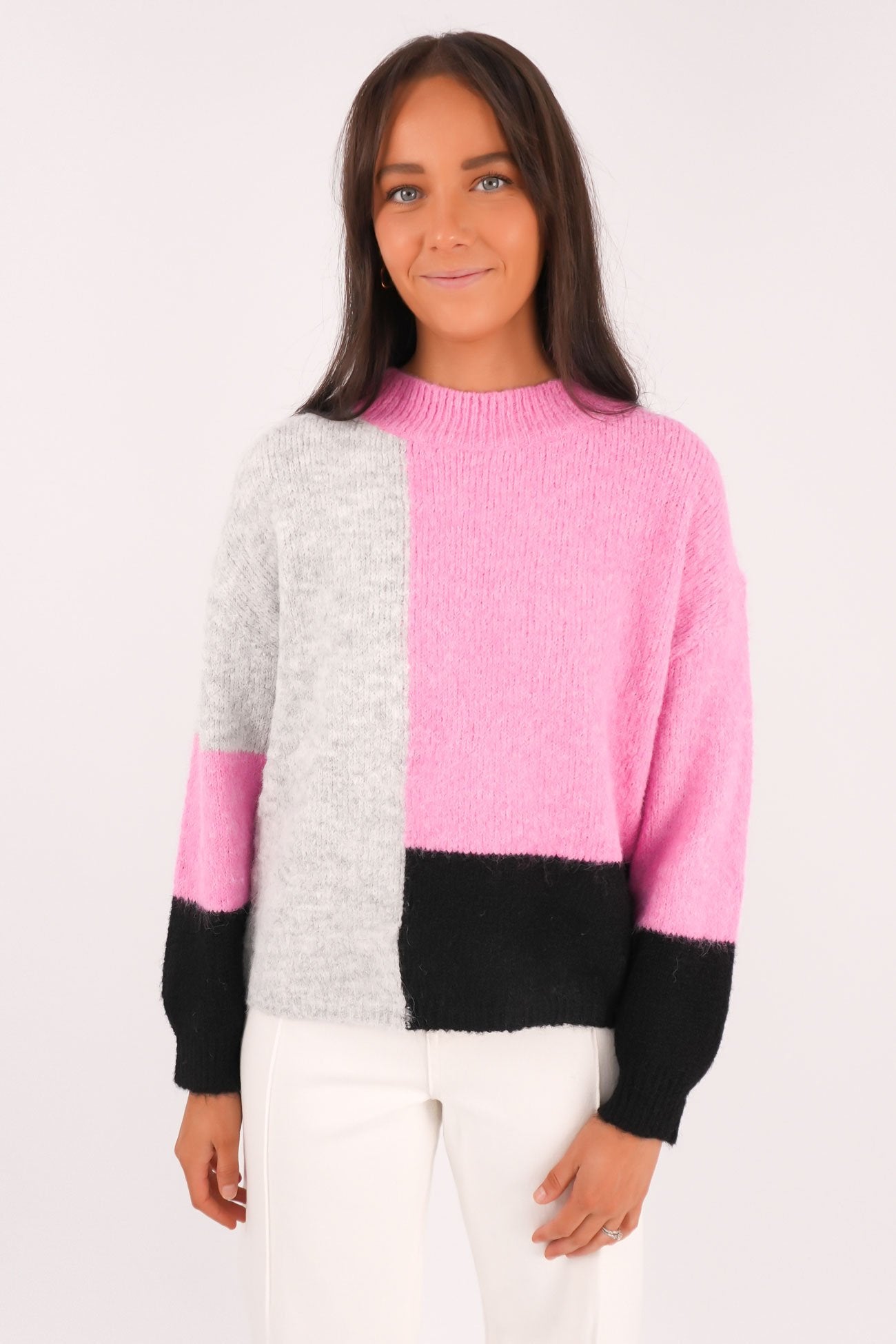 Jimena Knit Jumper Pink Multi