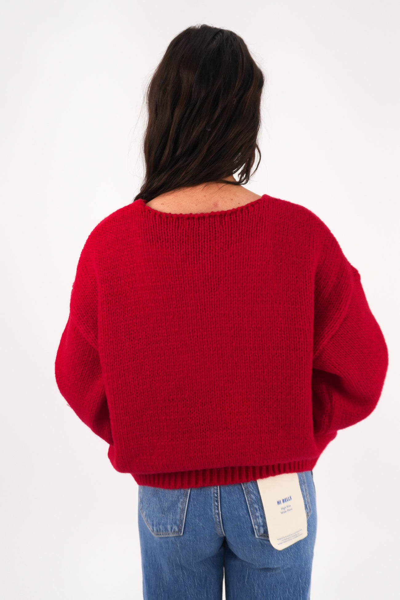 Jolie Cardigan Red