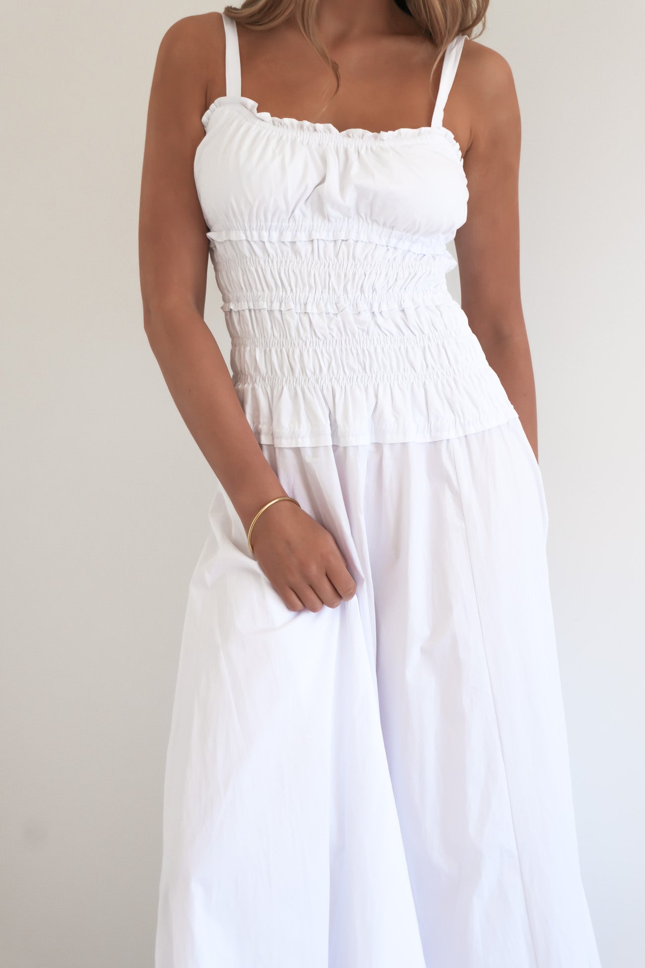 Jones Maxi Dress White