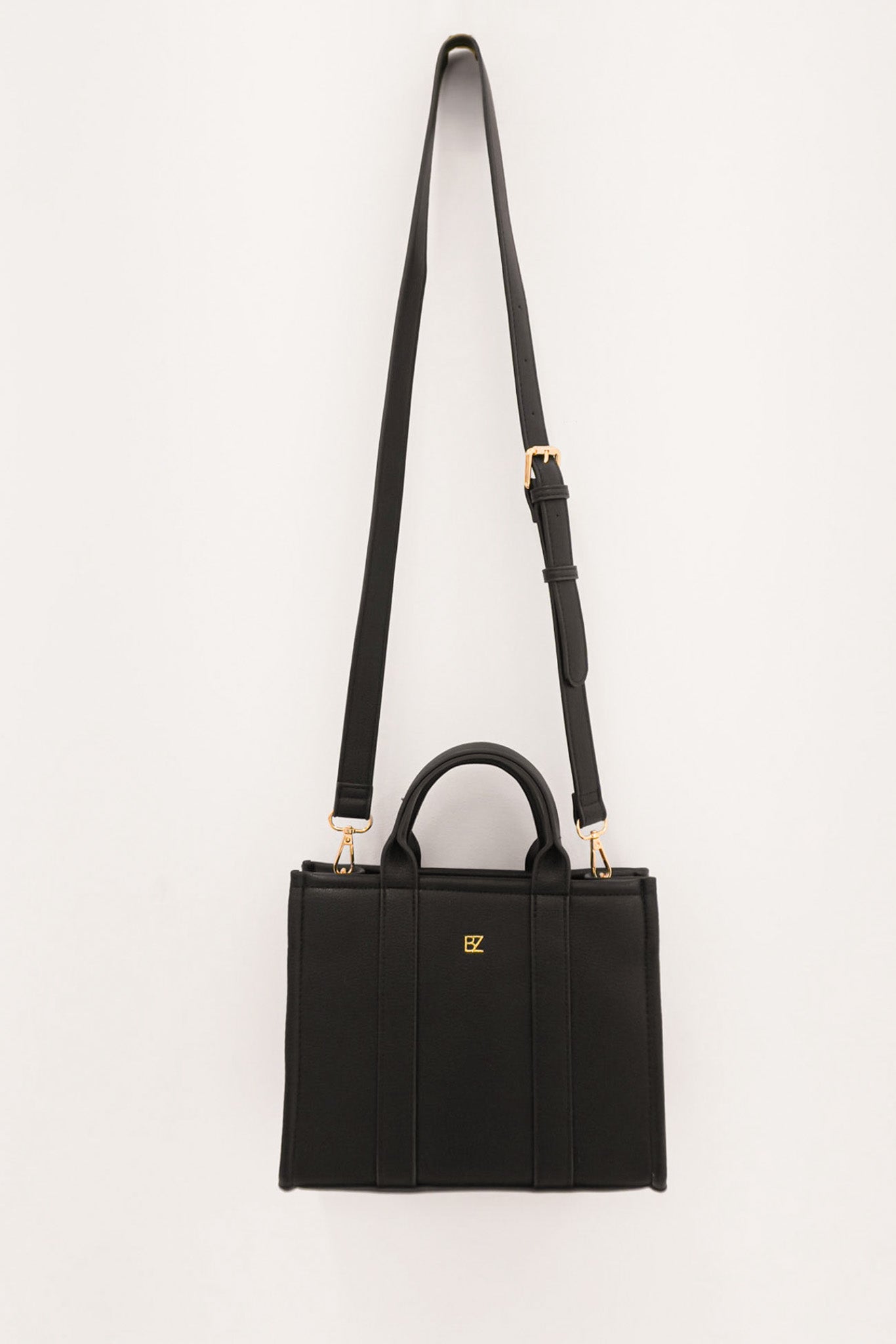 Kaia Crossbody Tote Bag Black