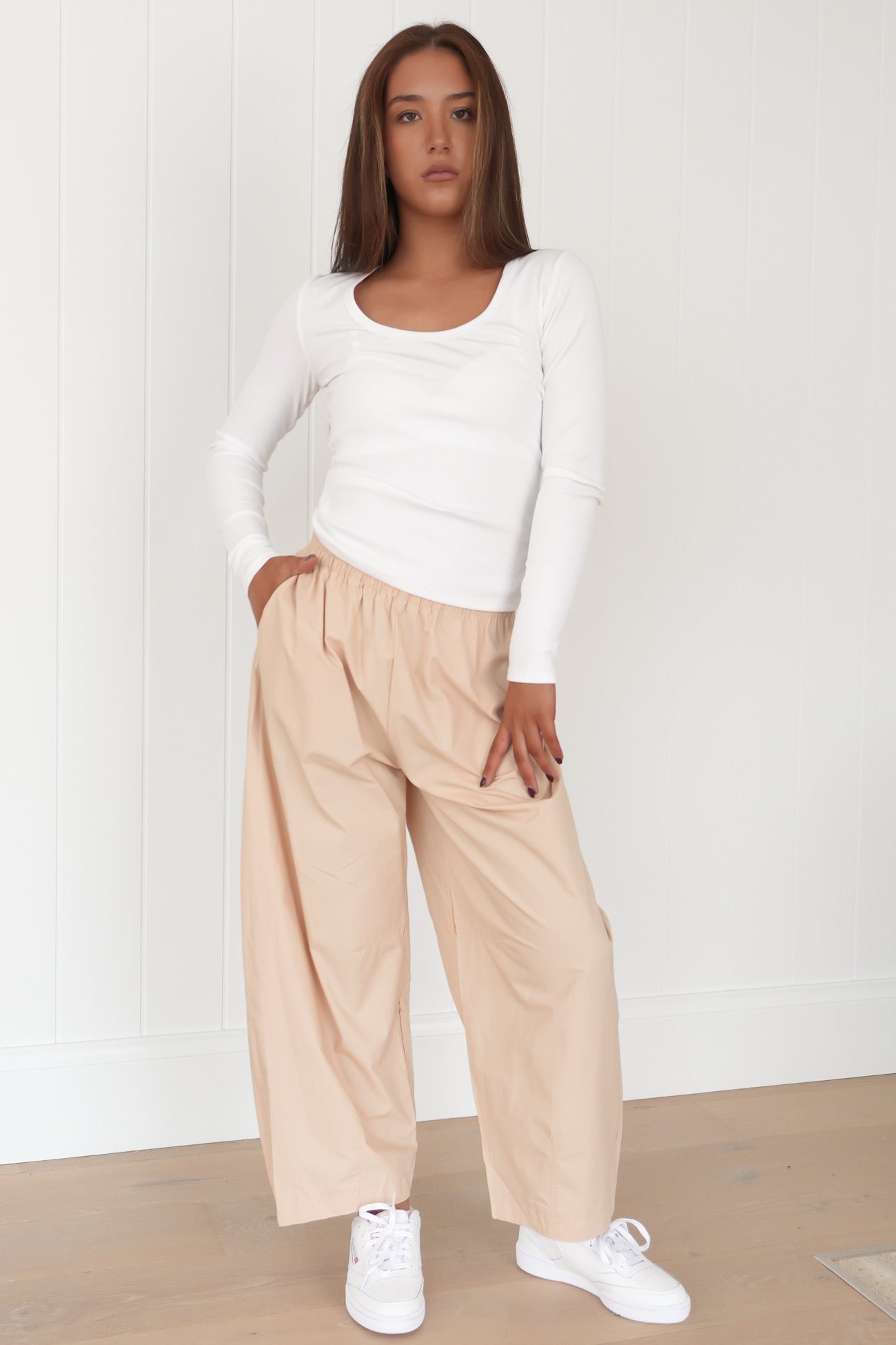 Kana Balloon Pant Oatmeal
