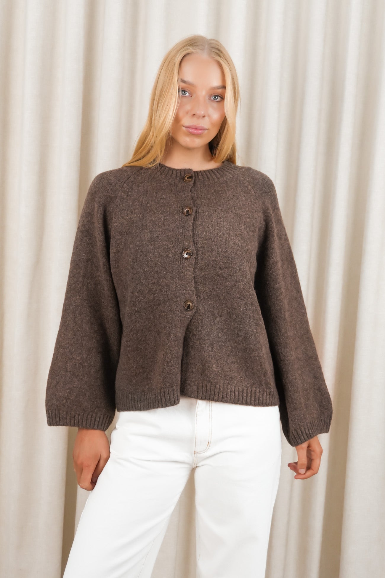 Karlia Cardigan Chocolate