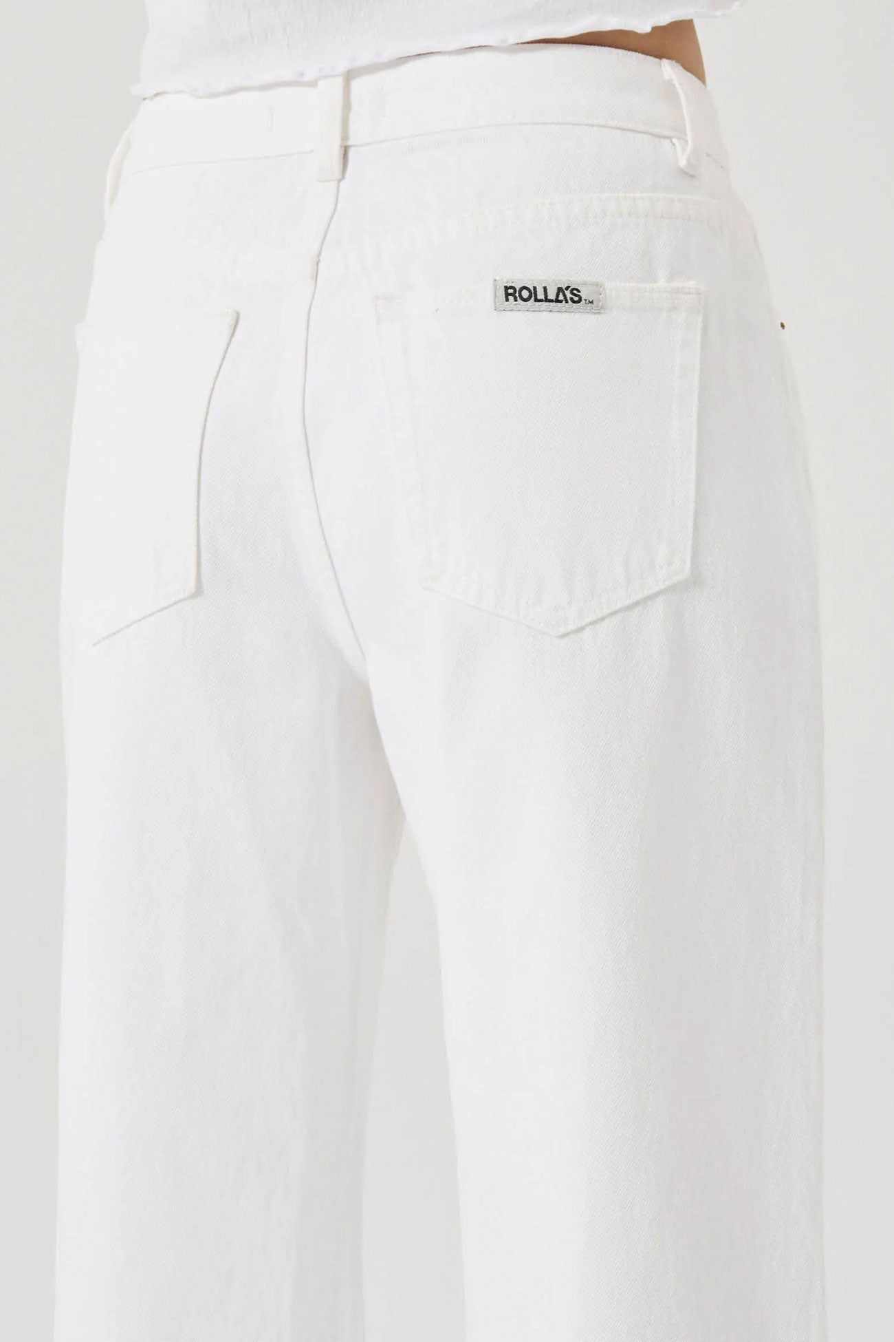 Kate Baggy Jean Vintage White