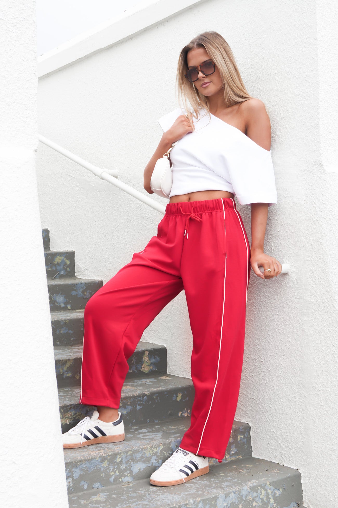 Kayleb Pant Red