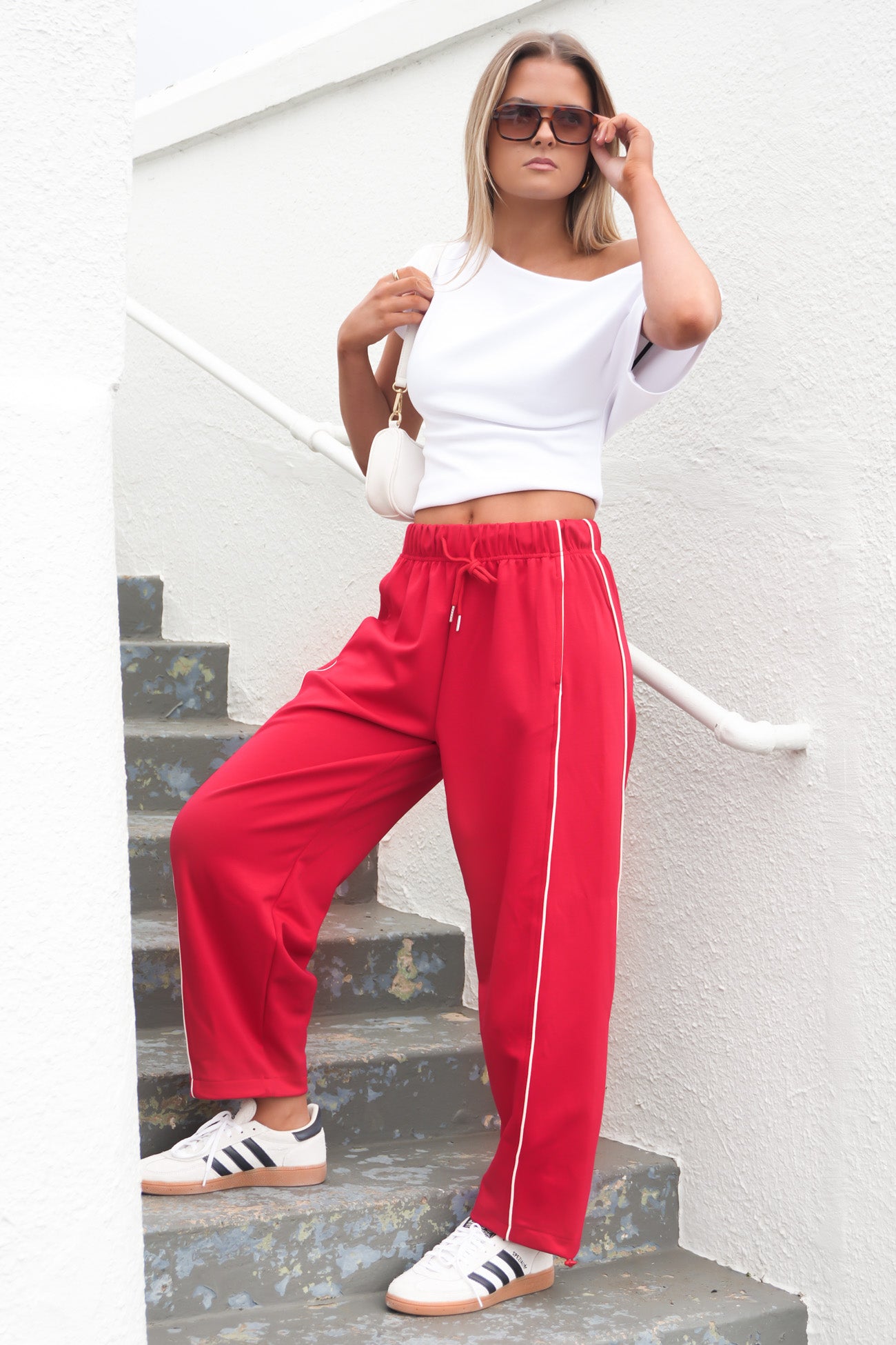 Kayleb Pant Red
