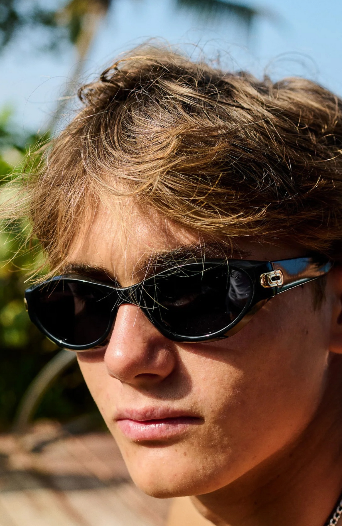 Kensington Sunglasses Black Smoke Polarised